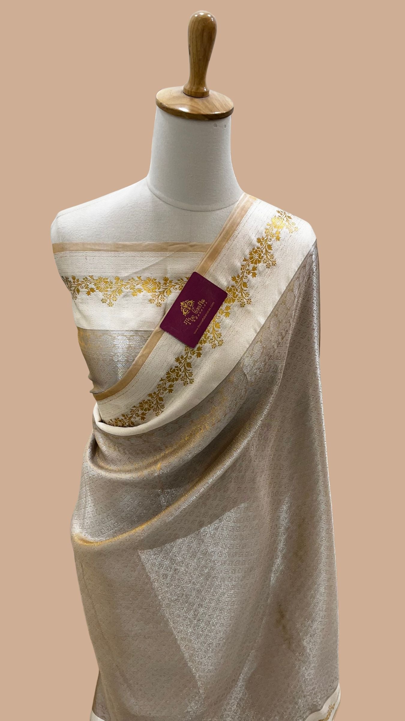 Pure Tissue Silk Brocade Banarasi Saree