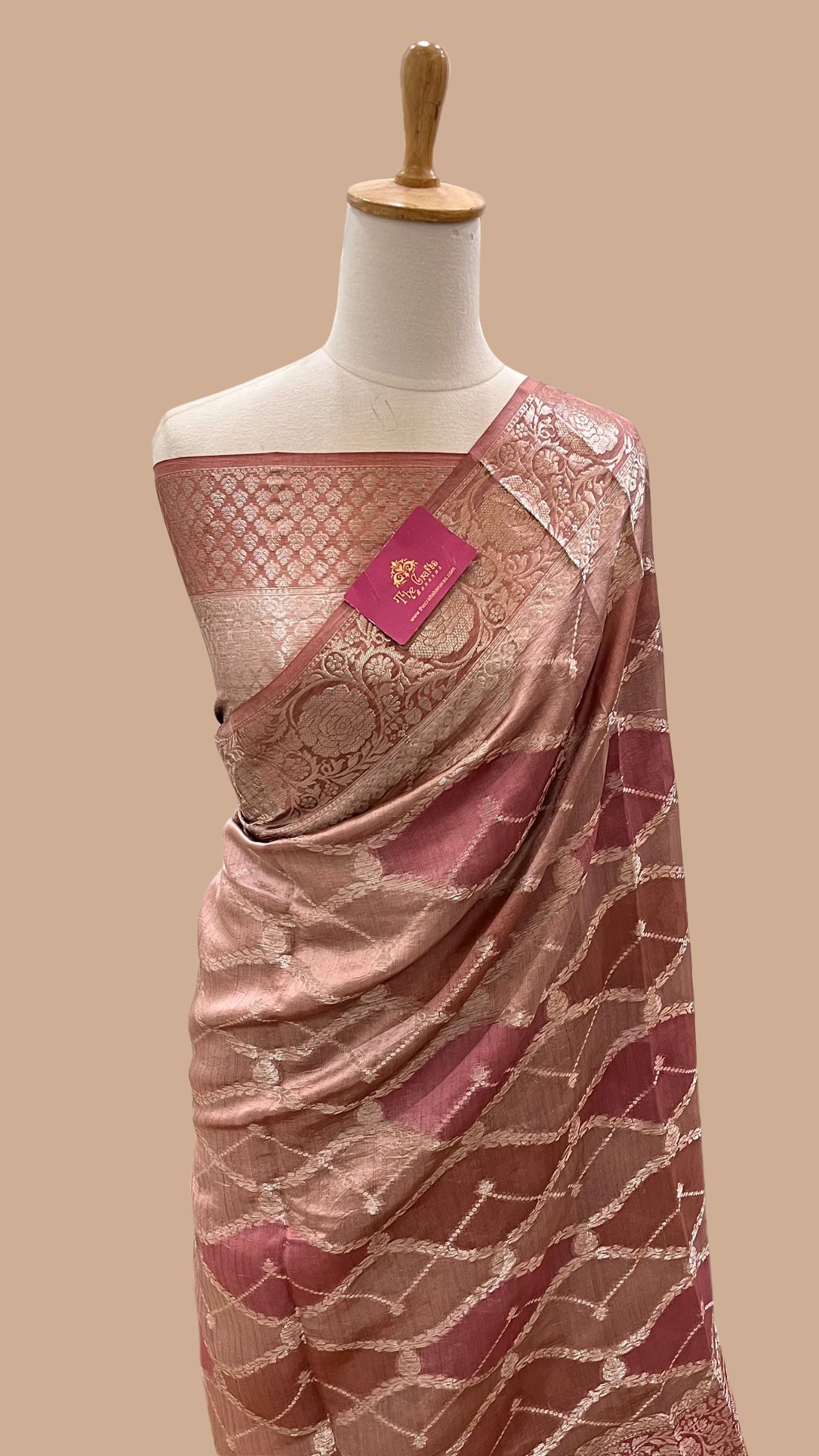 Pure Chiniya Silk Banarasi Saree