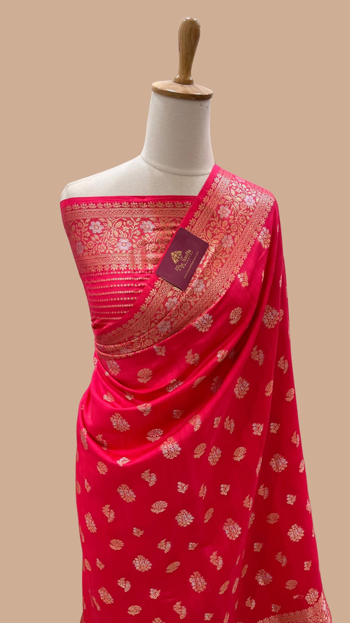 Pure Chiniya Silk Banarasi Saree