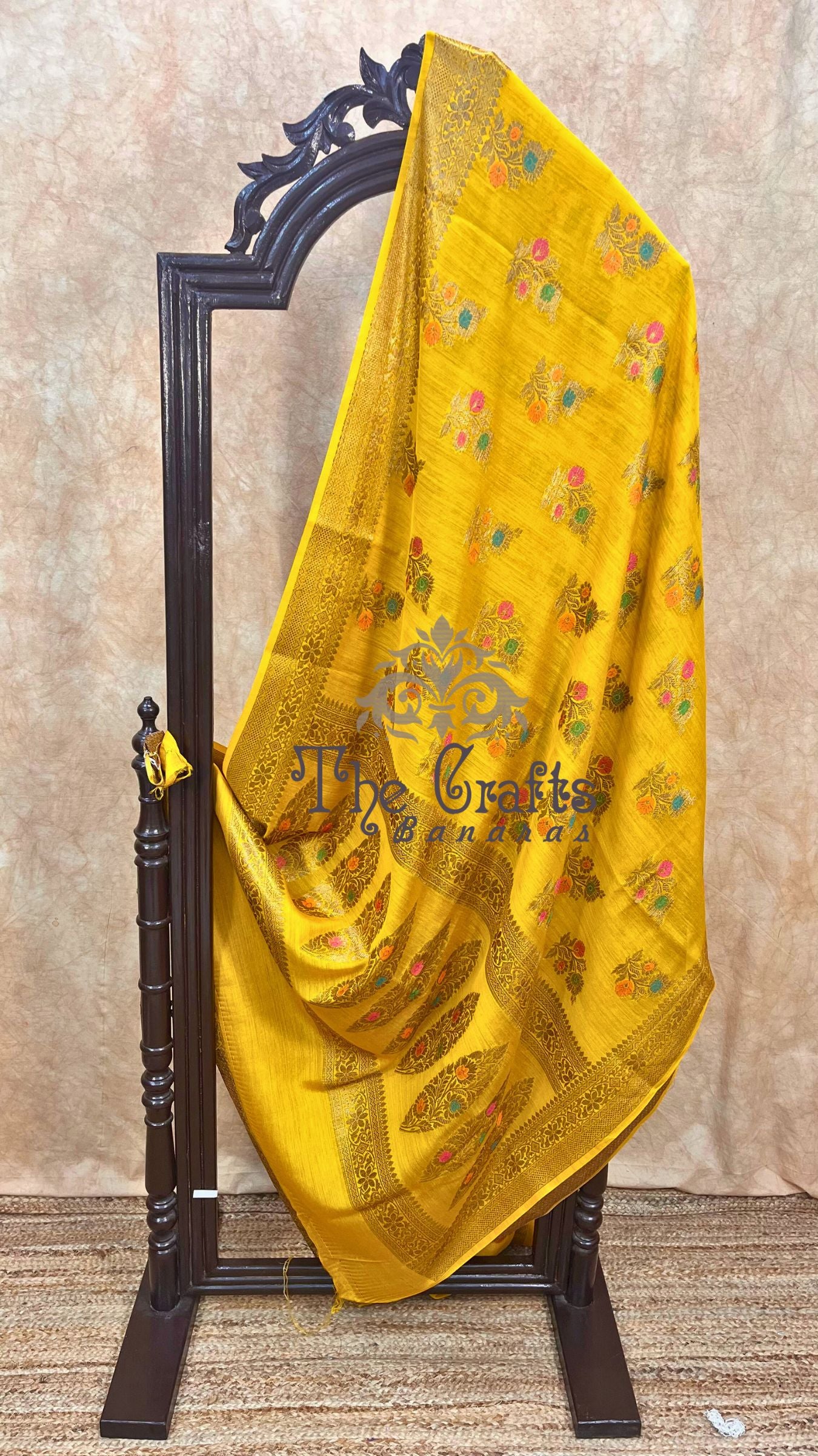 Pure Munga Silk Banarasi Saree