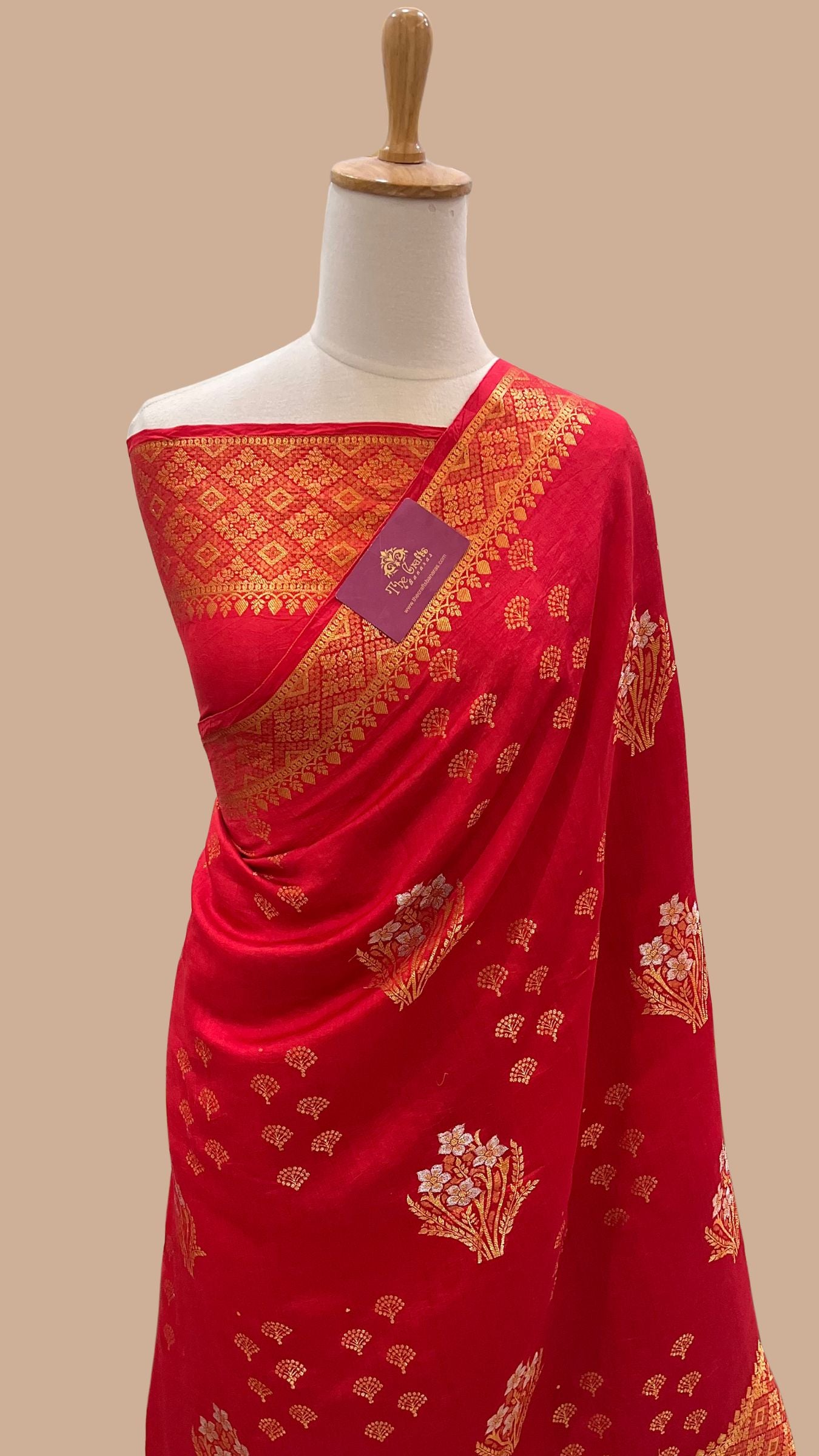 Pure Chiniya Silk Banarasi Saree