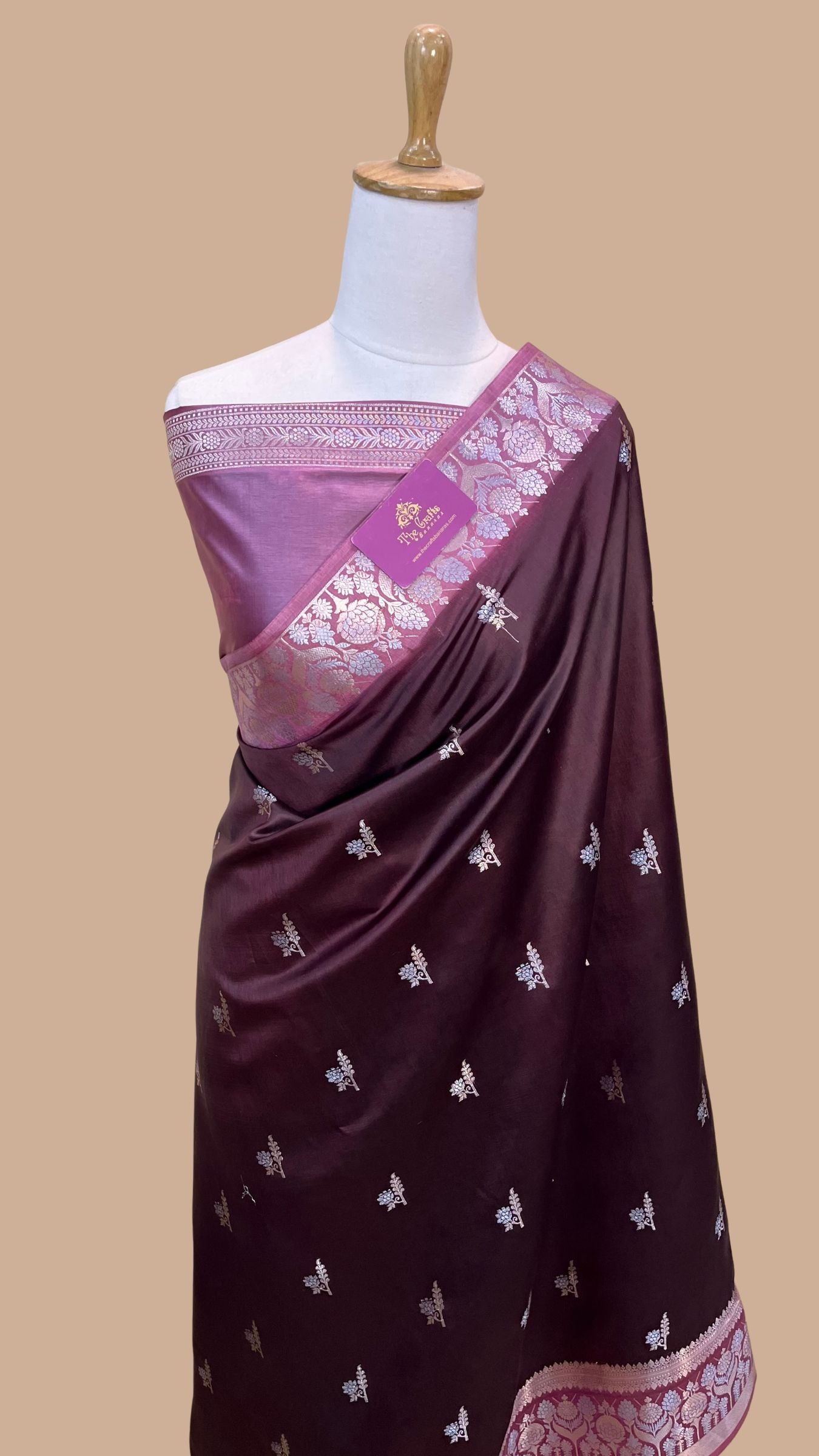 Pure Chiniya Silk Banarasi Saree