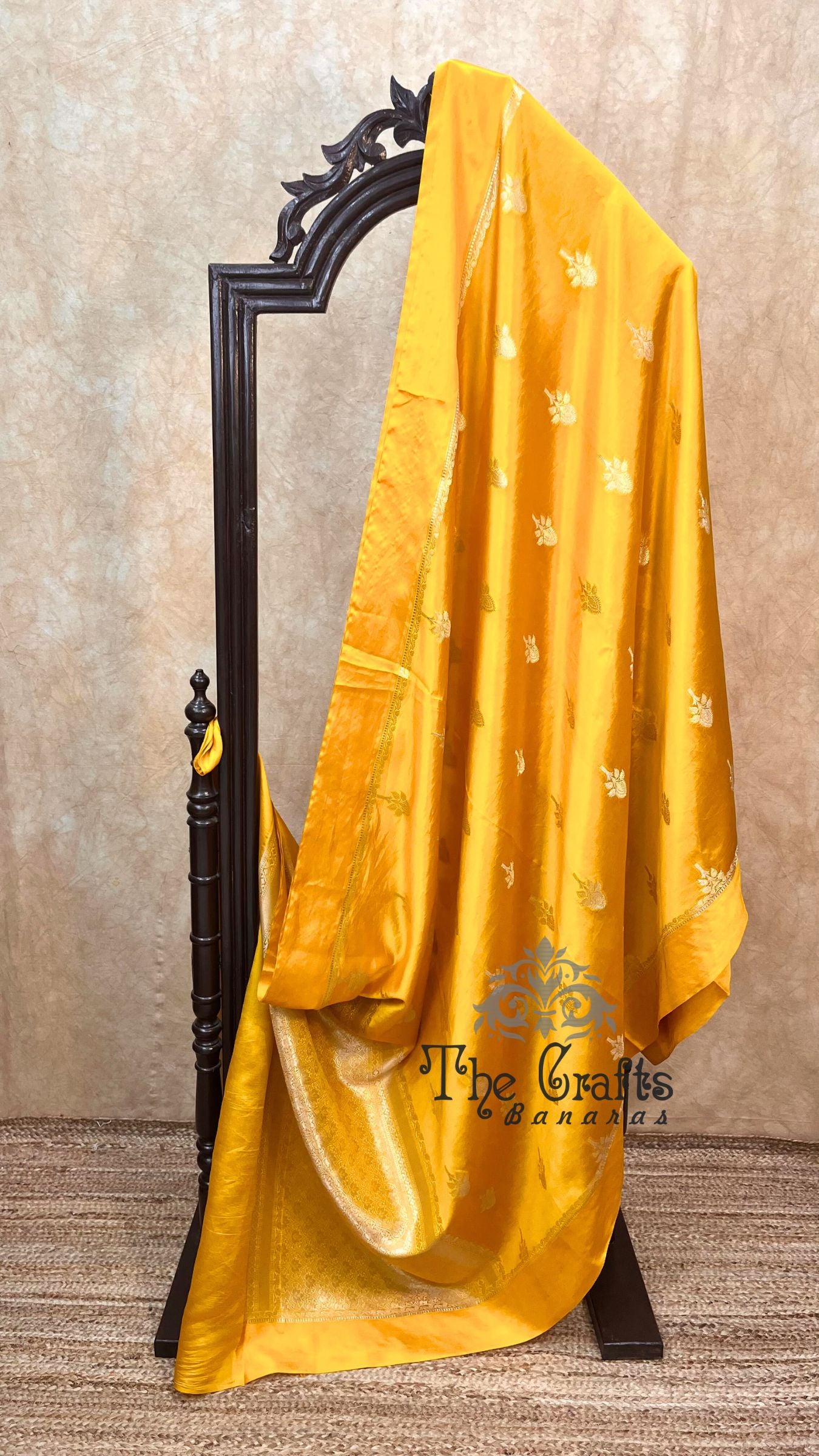 Pure Mango Silk Banarasi Saree