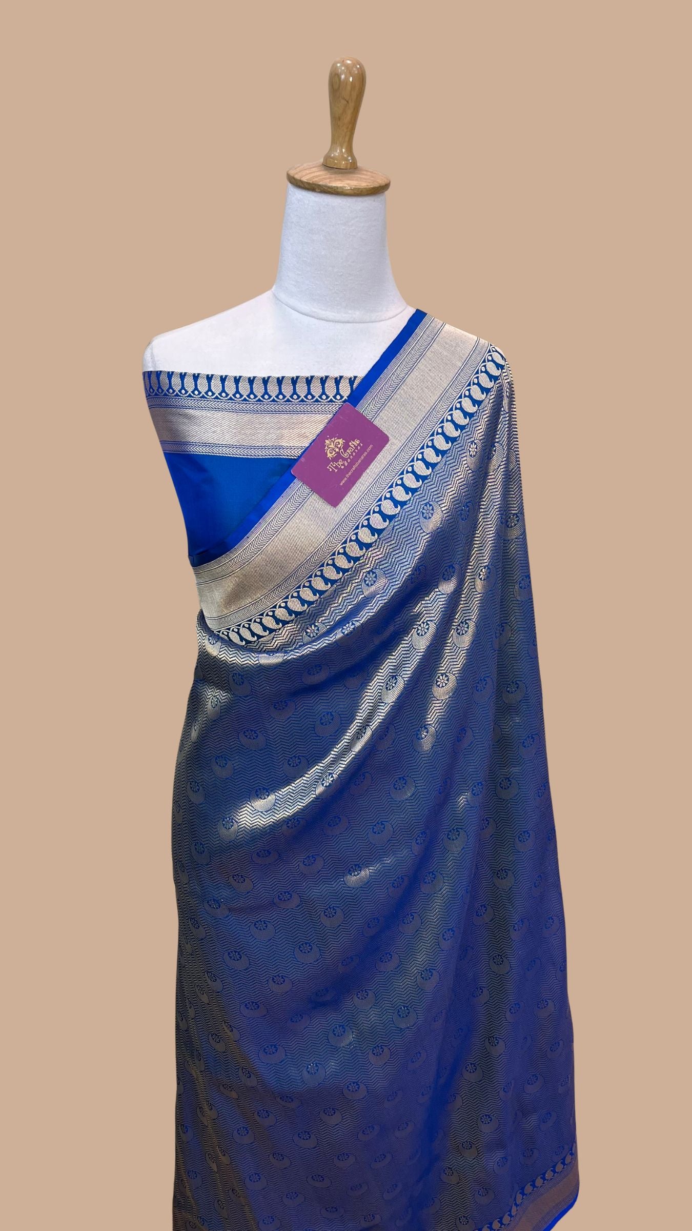 Pure Katan Silk Handloom Banarasi Saree - Kadhua Tanchui Brocade