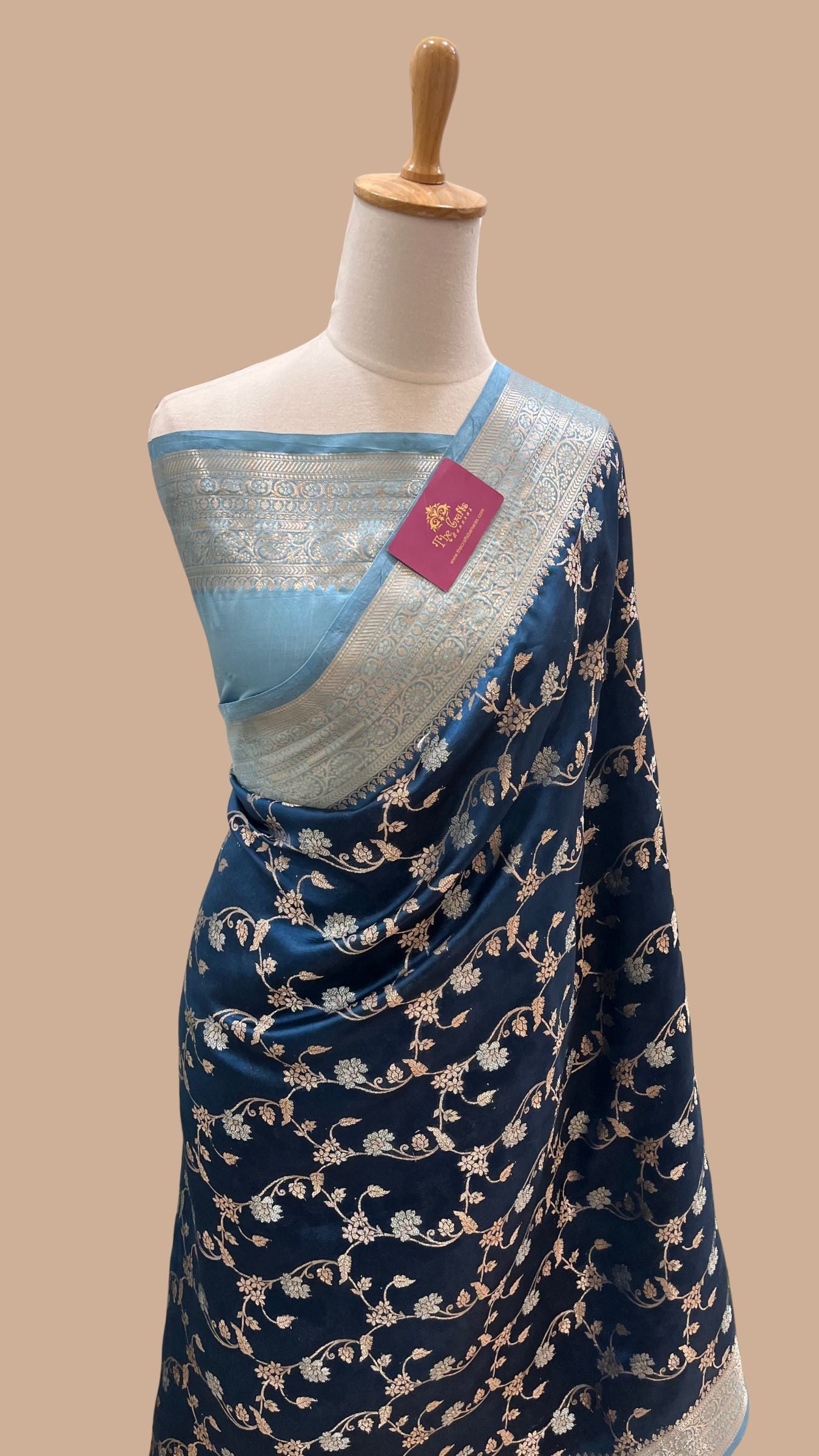 Pure Mango Silk Banarasi Saree