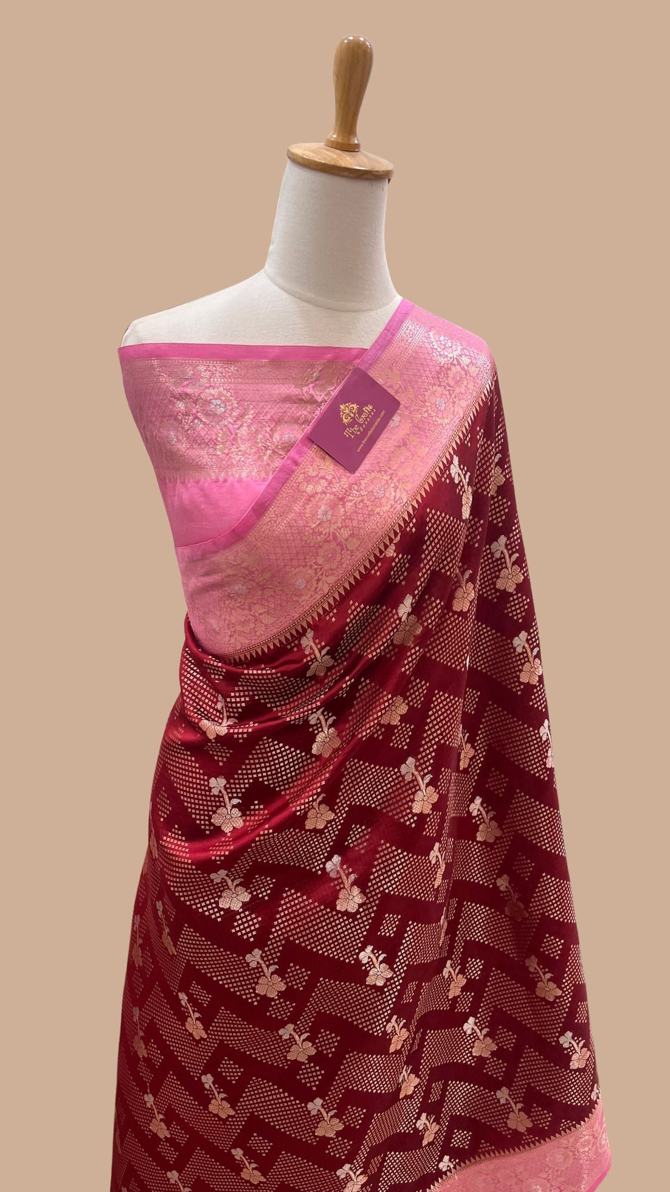 Pure Mango Silk Banarasi Saree