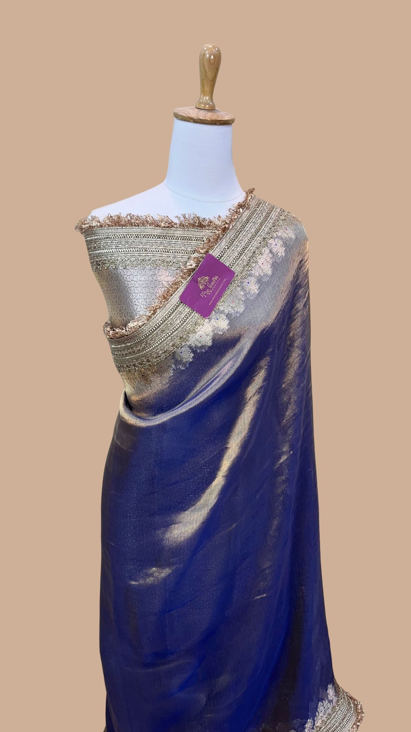 Pure Kora Tissue Silk Banarasi Saree