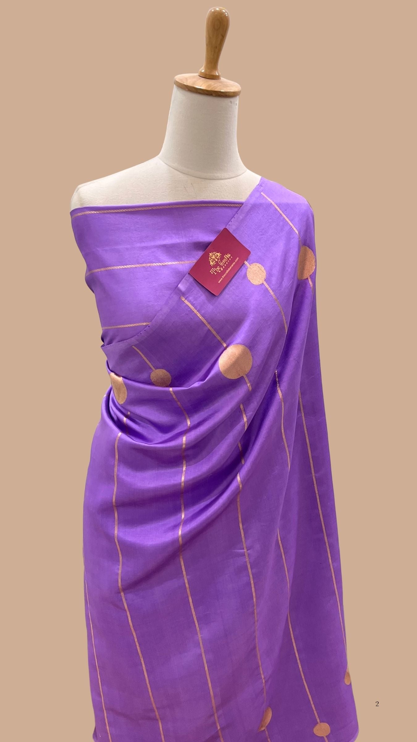 Pure Mango Silk Handloom Banarasi Saree