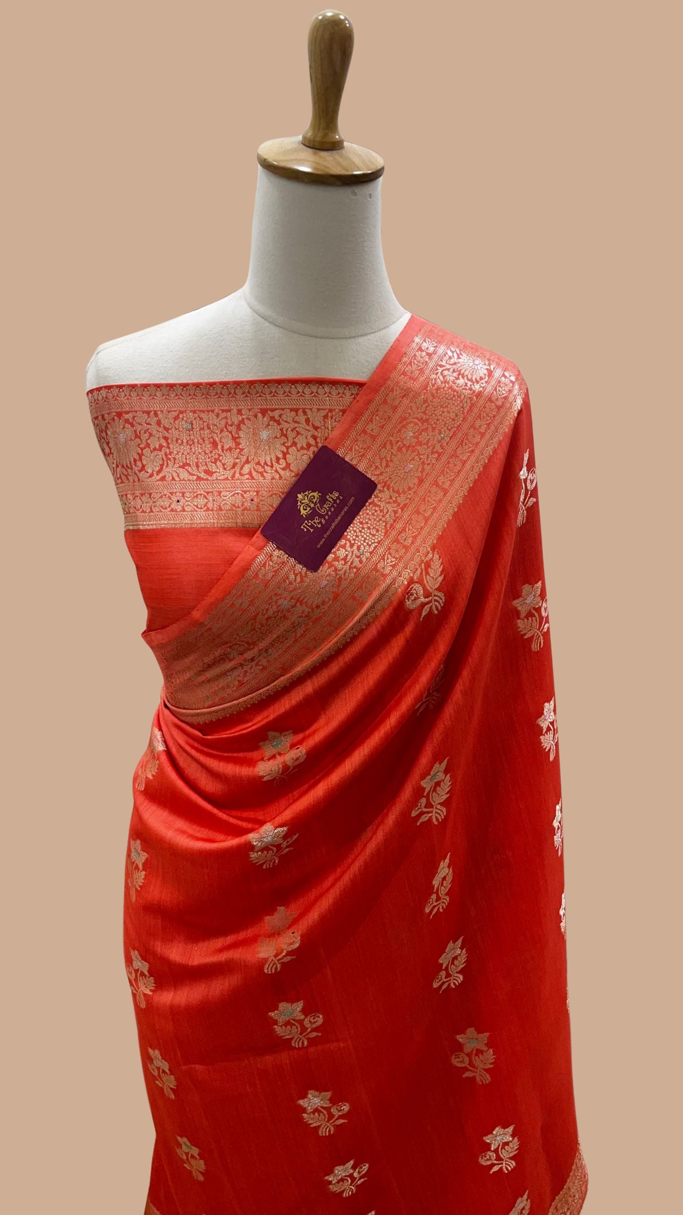 Pure Chiniya Silk Banarasi Saree