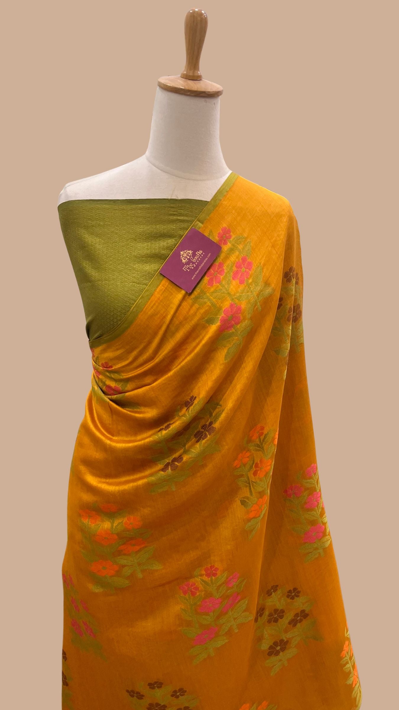 Pure Chiniya Silk Banarasi Saree