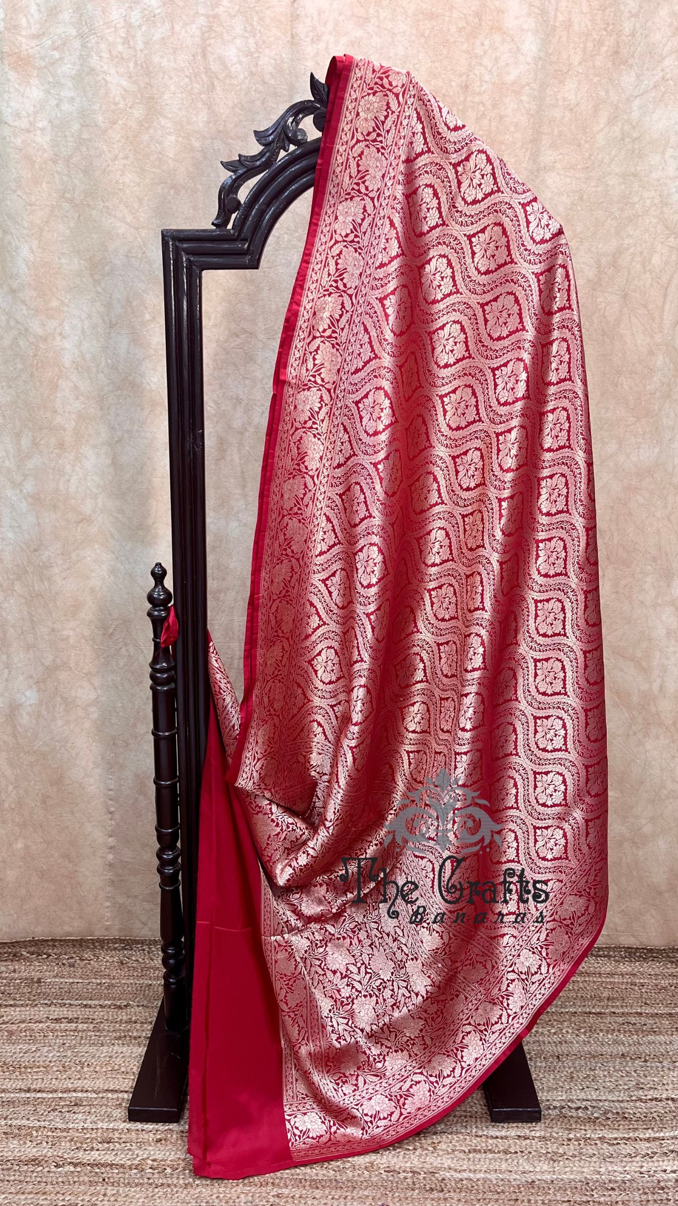 Pure Katan Silk Handloom Banarasi Saree - Tanchui Brocade