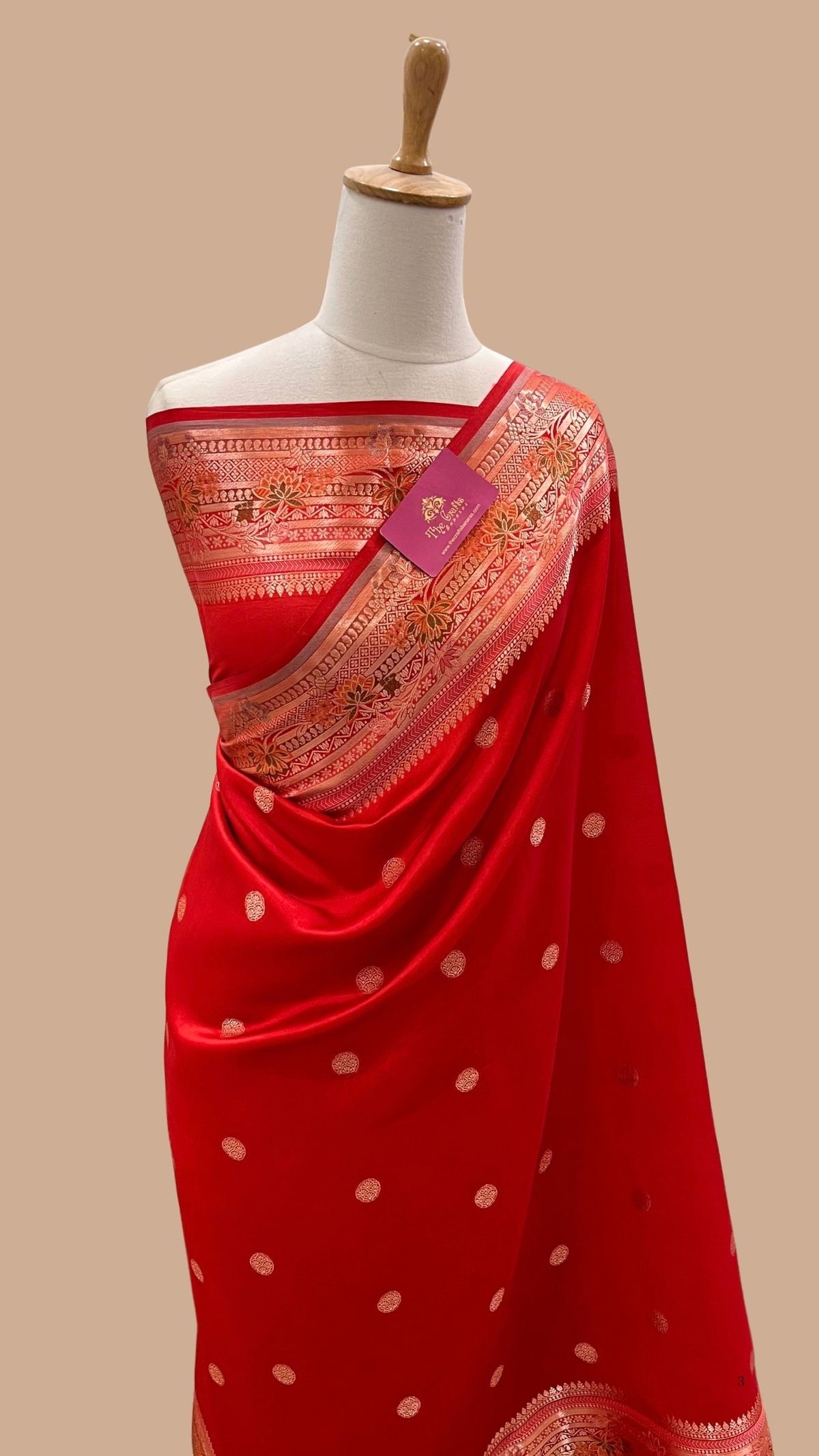 Pure Mango Silk Handloom Banarasi Saree