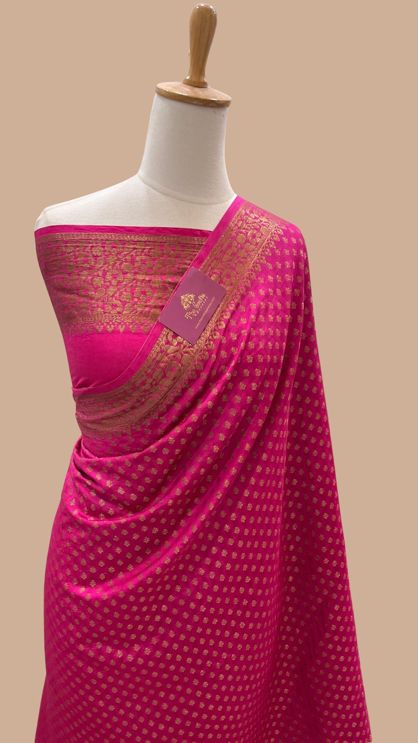 Pure Chiniya Silk Banarasi Saree