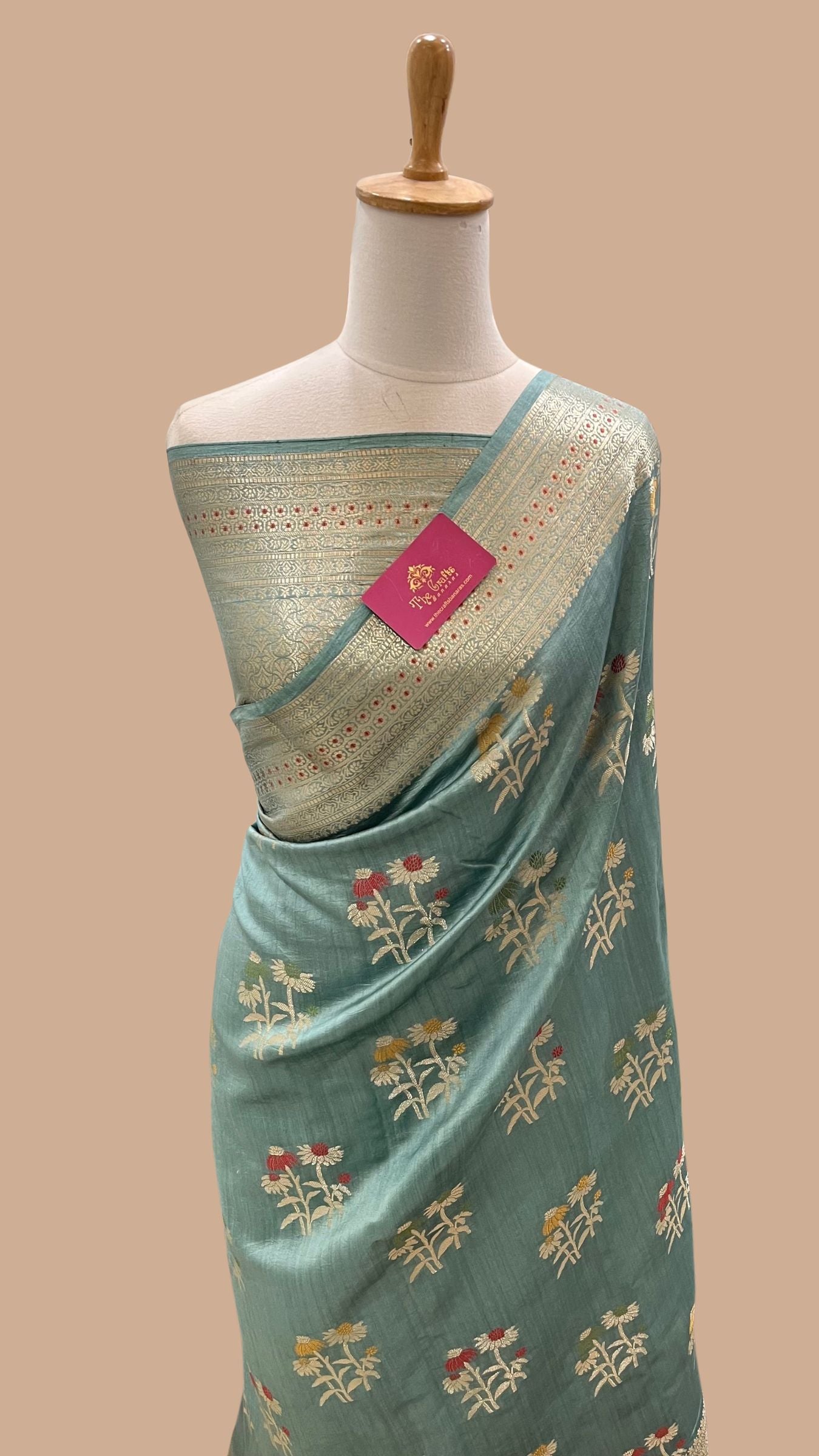Pure Chiniya Silk Banarasi Saree