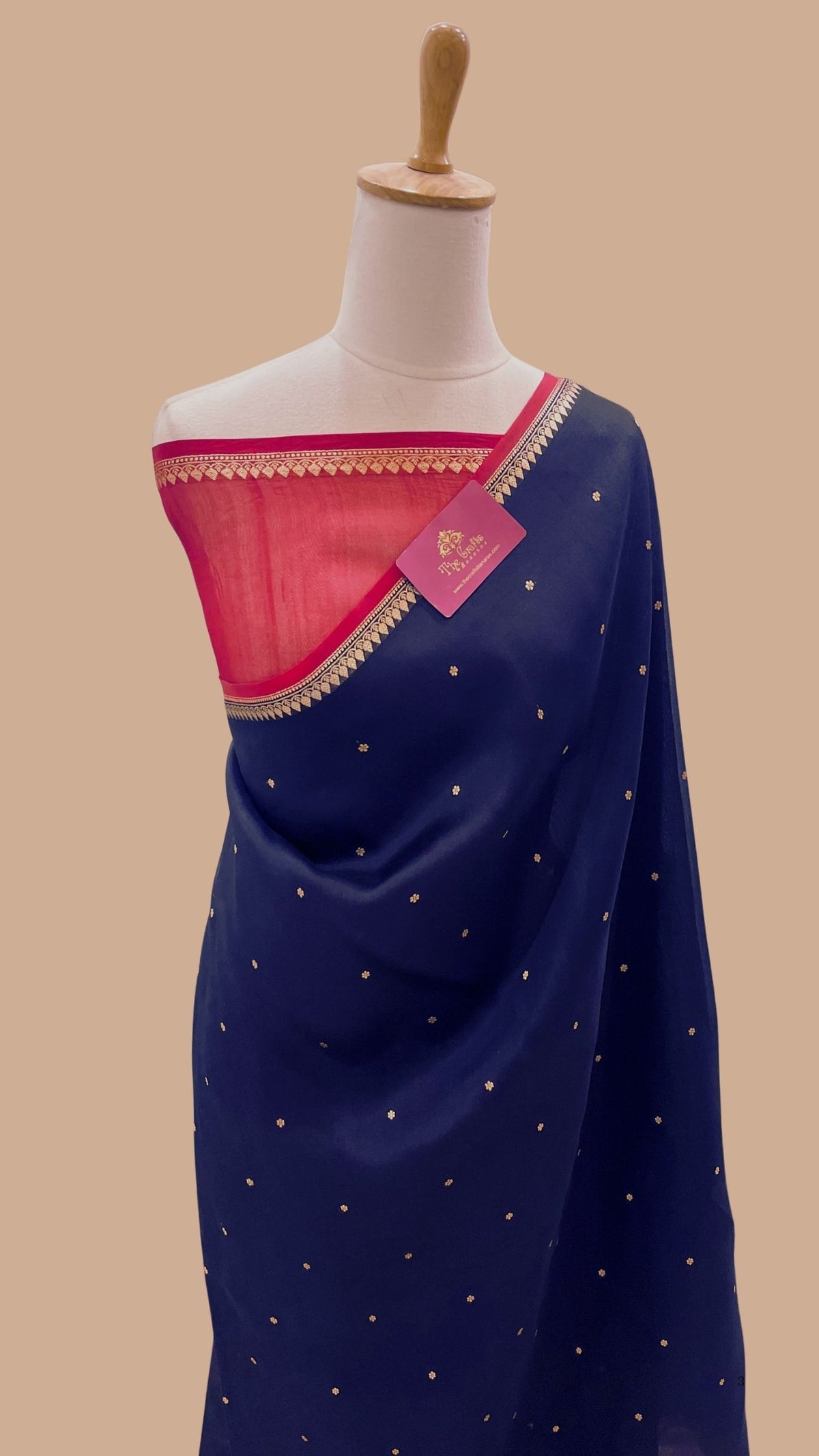 Pure Kora Silk Handloom Banarasi Saree