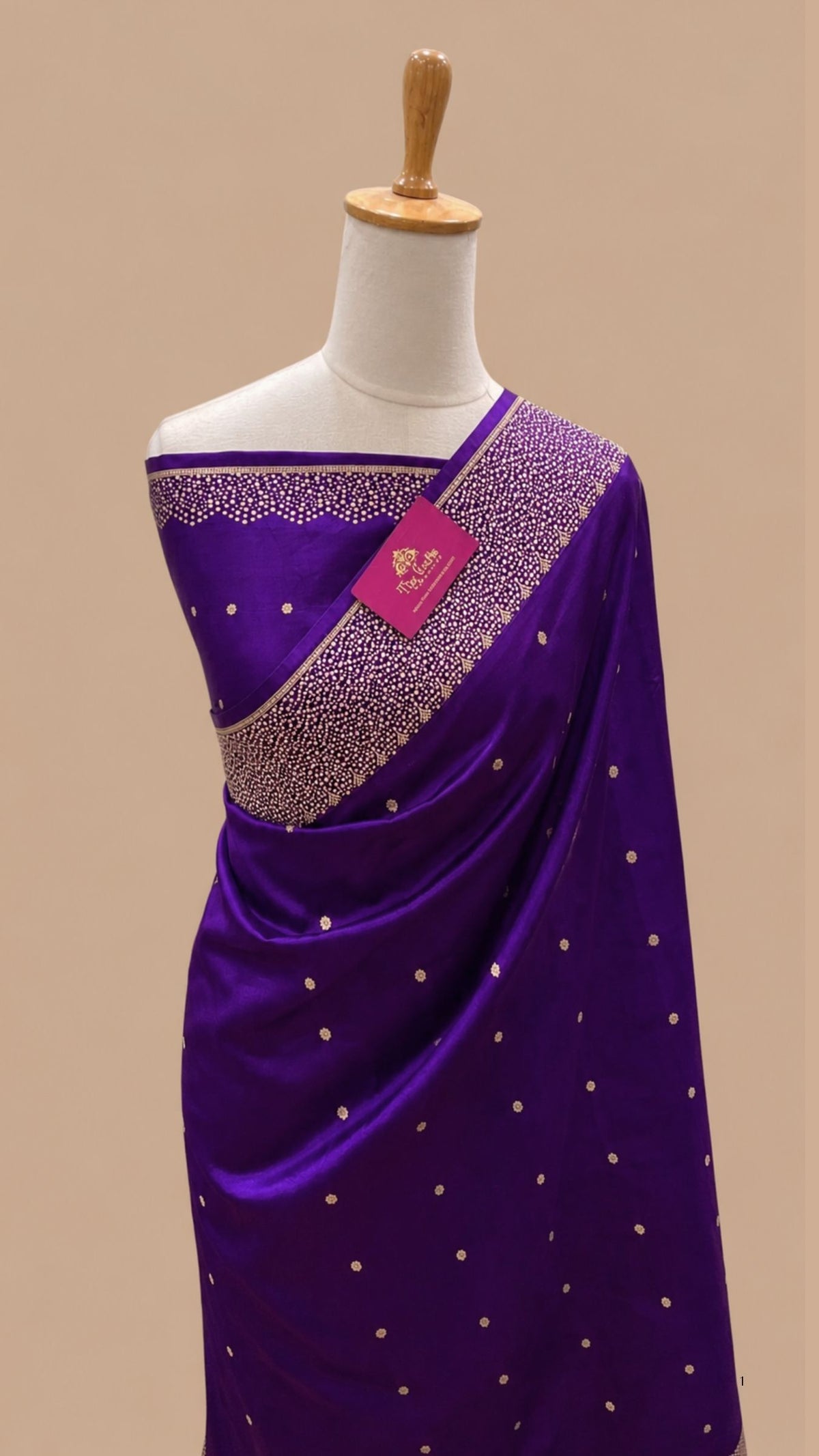 Pure Mango Silk Handloom Banarasi Saree