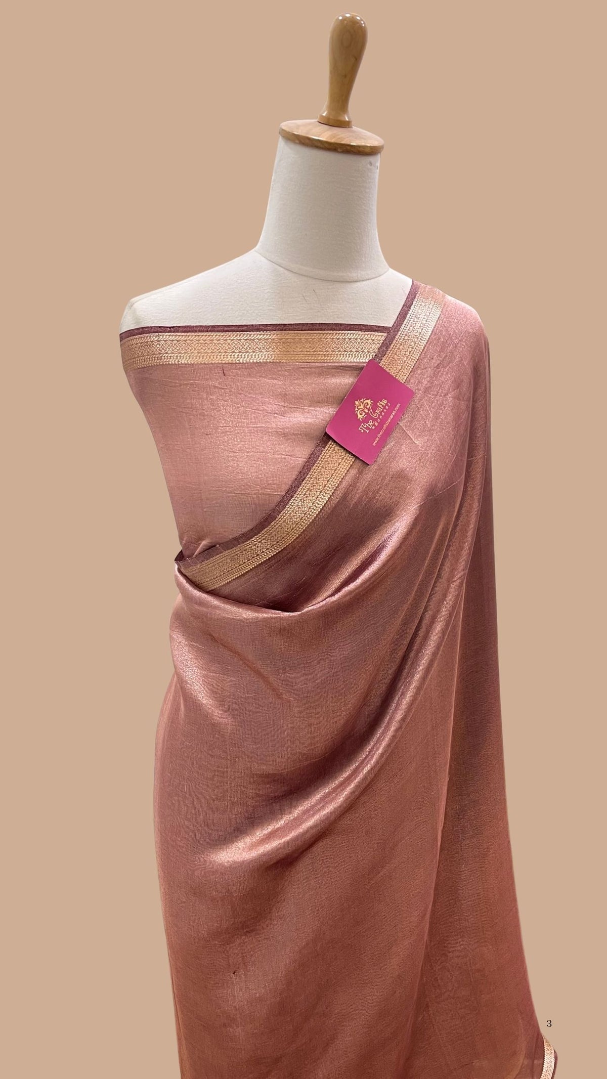 Pure Kora Tissue Silk Banarasi Saree