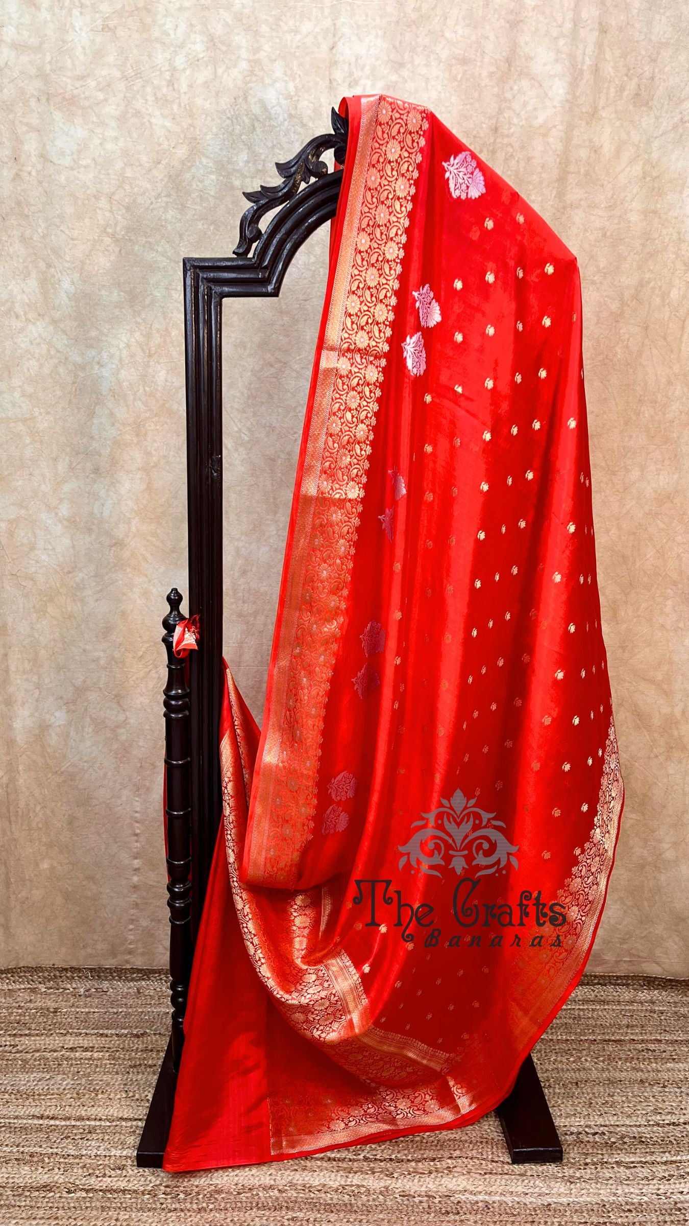 Pure Mango Silk Handloom Banarasi Saree