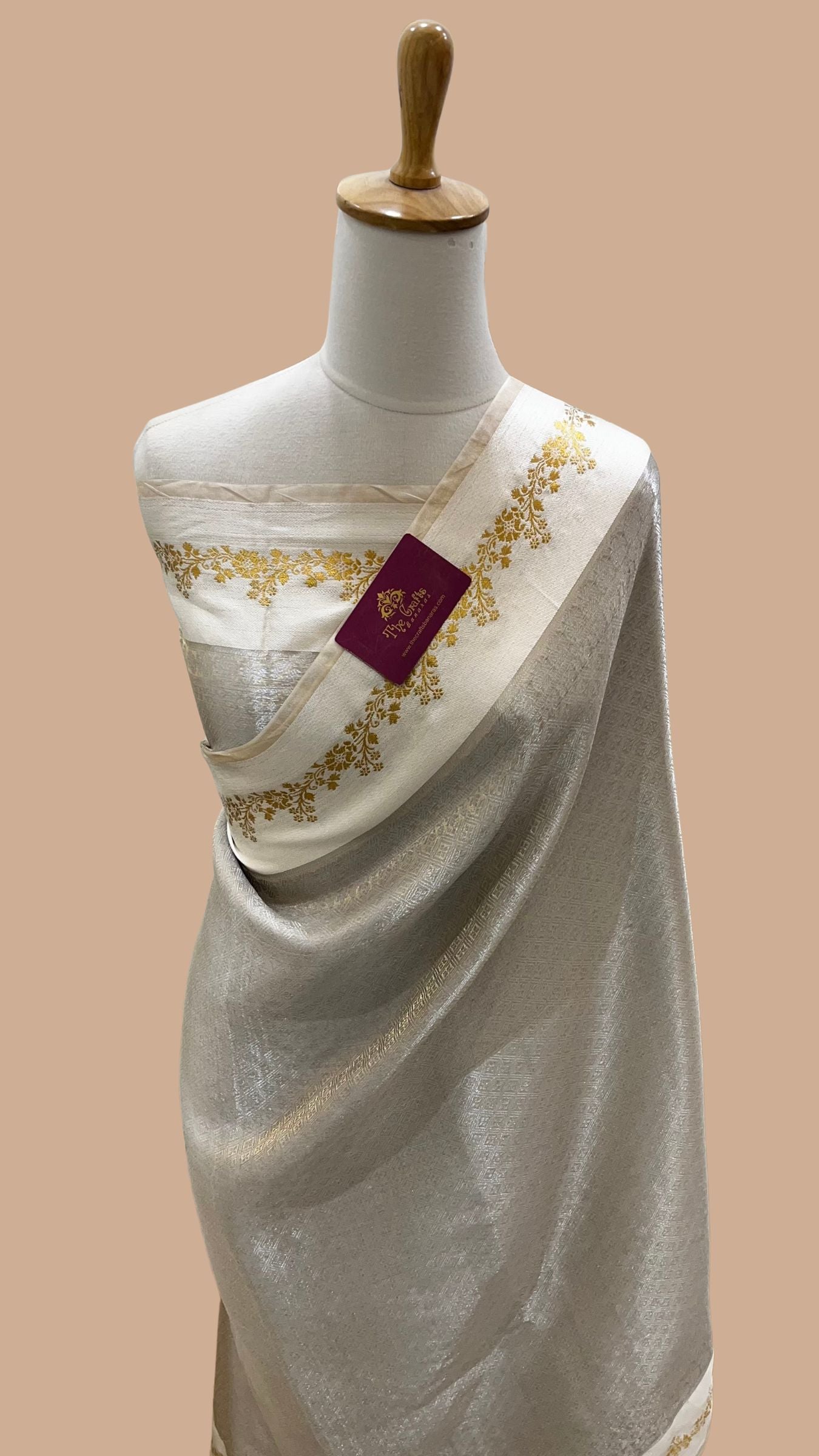Pure Tissue Silk Brocade Banarasi Saree