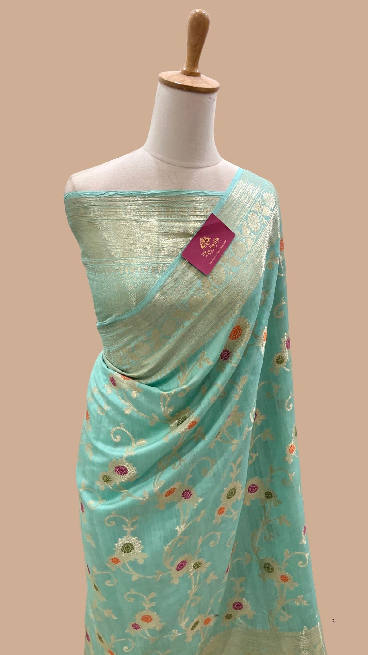 Pure Chiniya Silk Banarasi Saree