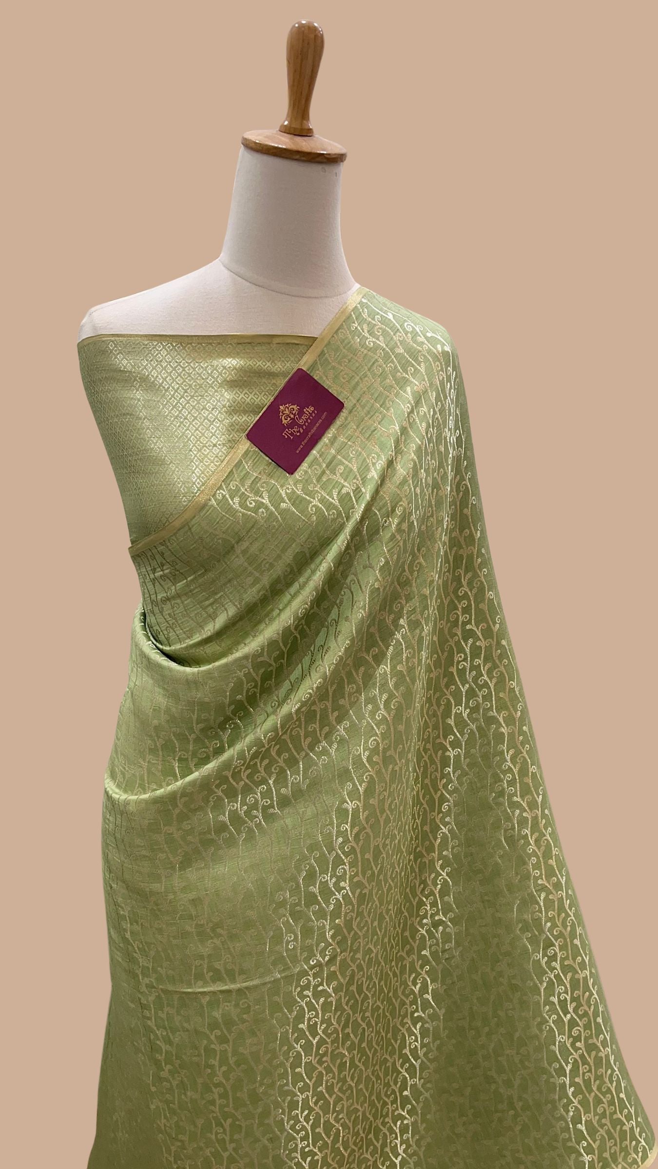 Pure Chiniya Silk Banarasi Saree