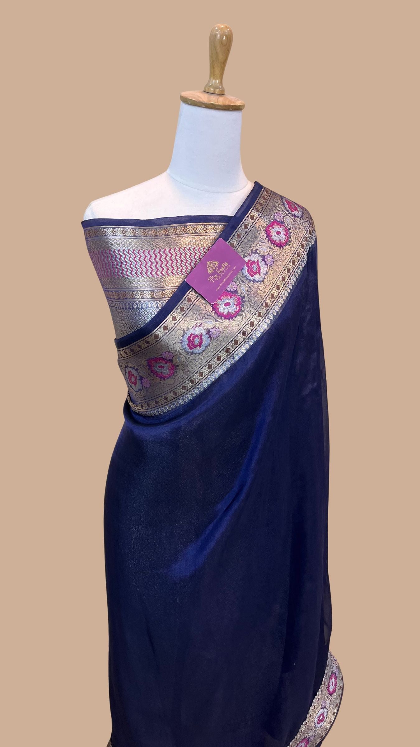 Pure Kora Tissue Silk Banarasi Saree