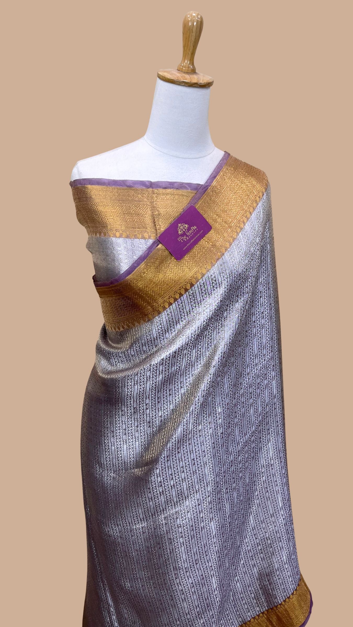Pure Tissue Silk Brocade Banarasi Saree