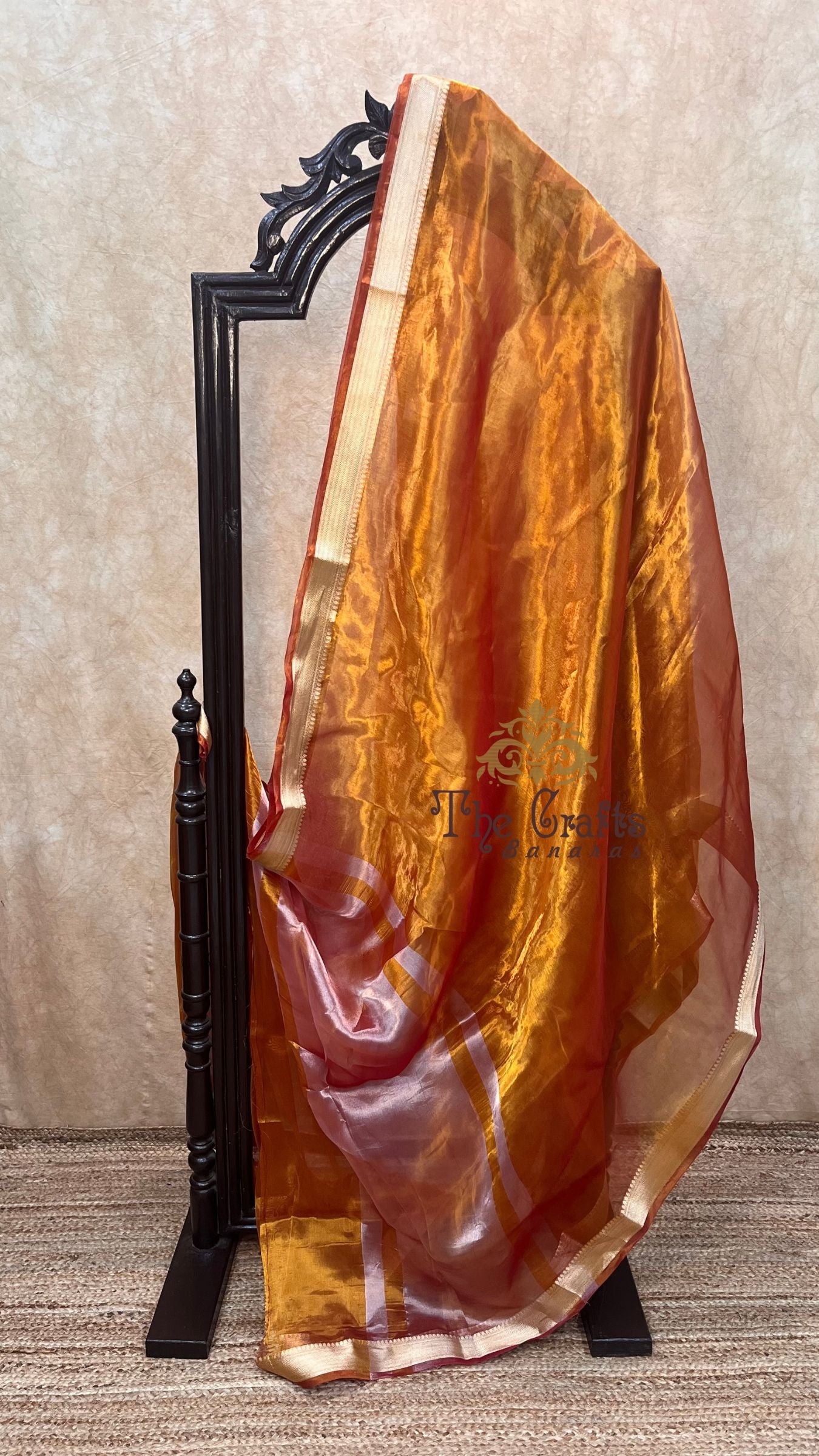 Pure Kora Silk Handloom Banarasi Saree