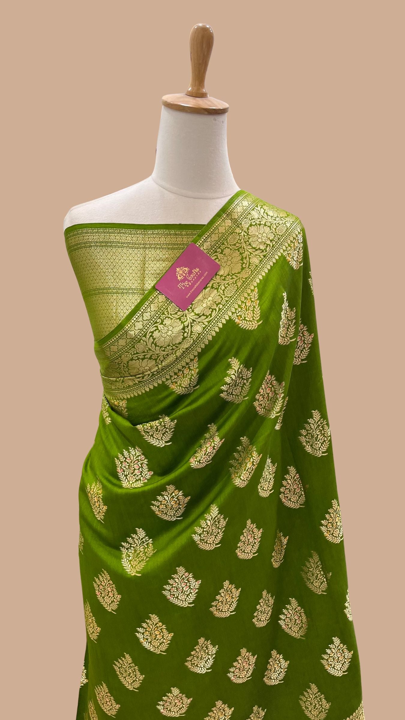 Pure Chiniya Silk Banarasi Saree