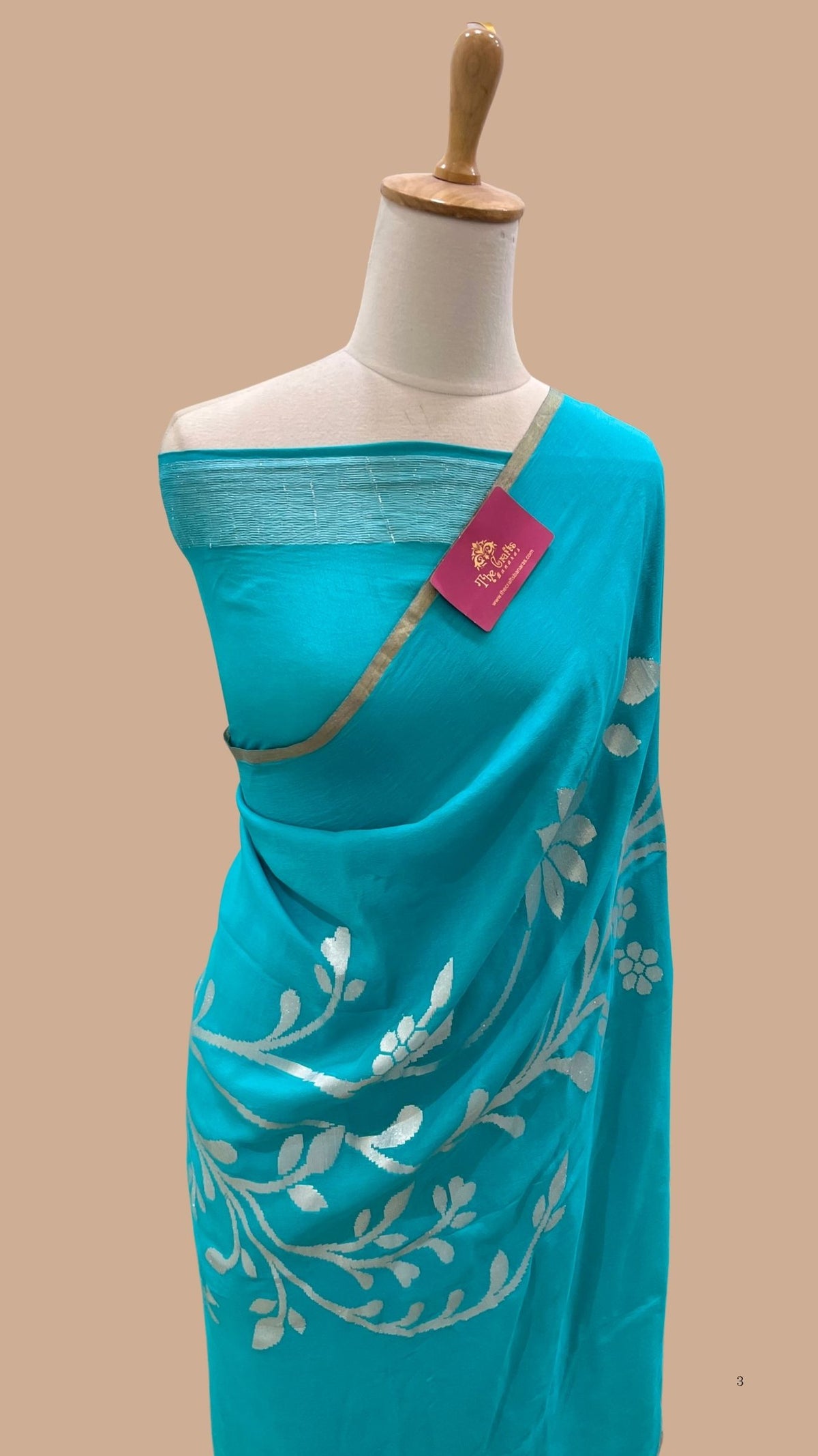 Pure Munga Silk Handloom Banarasi Saree