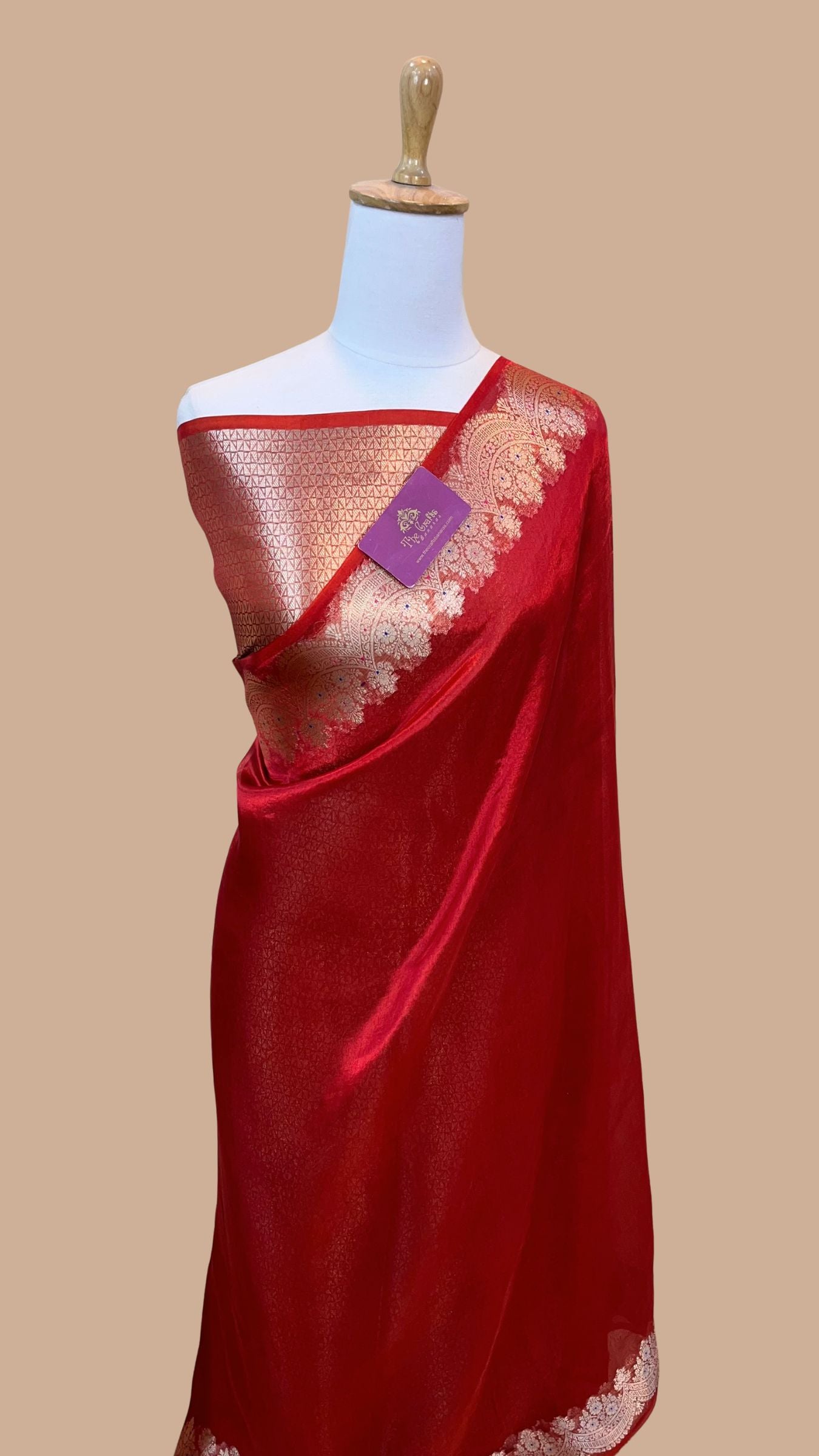 Pure Kora Tissue Silk Banarasi Saree