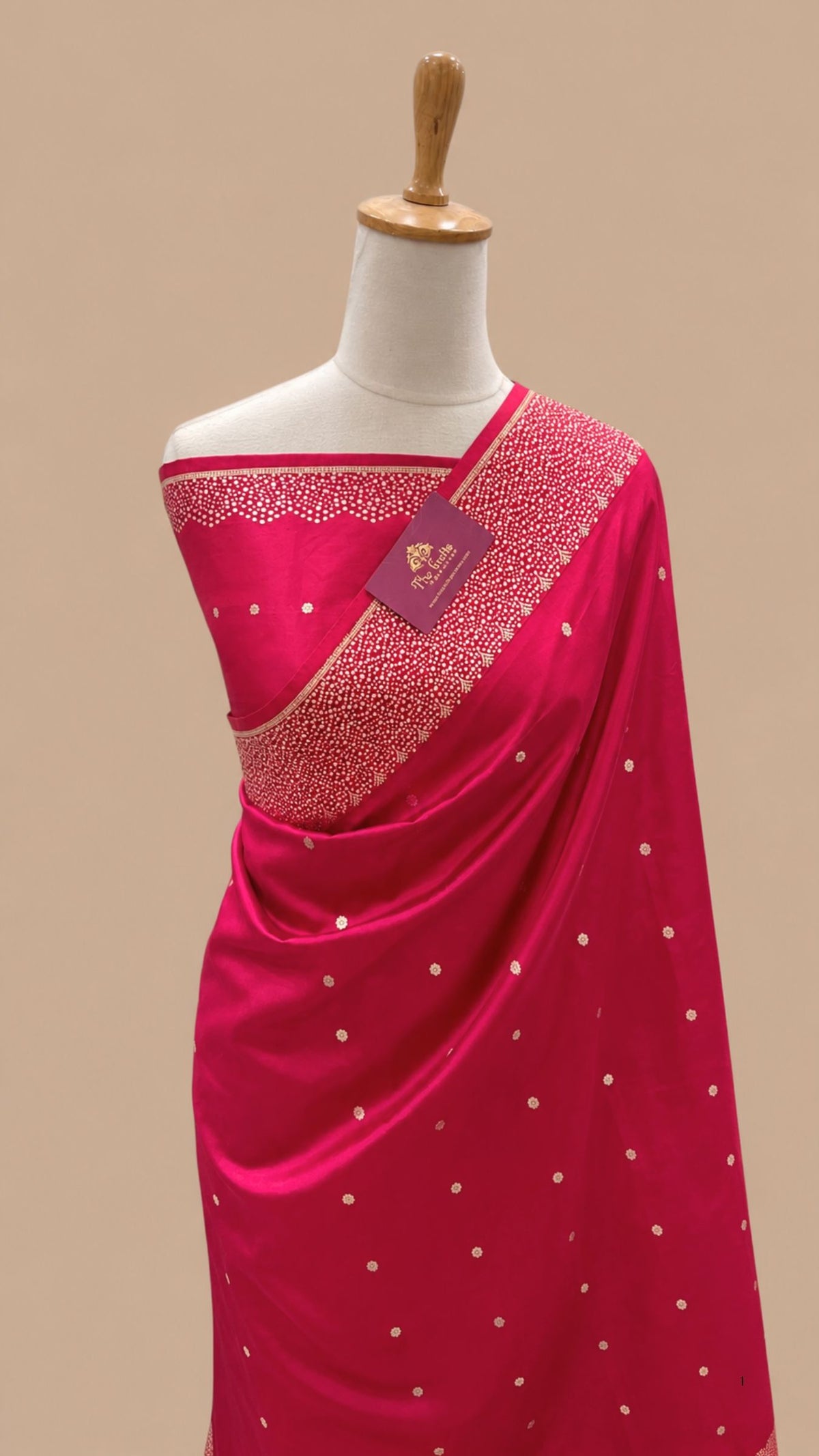 Pure Mango Silk Handloom Banarasi Saree