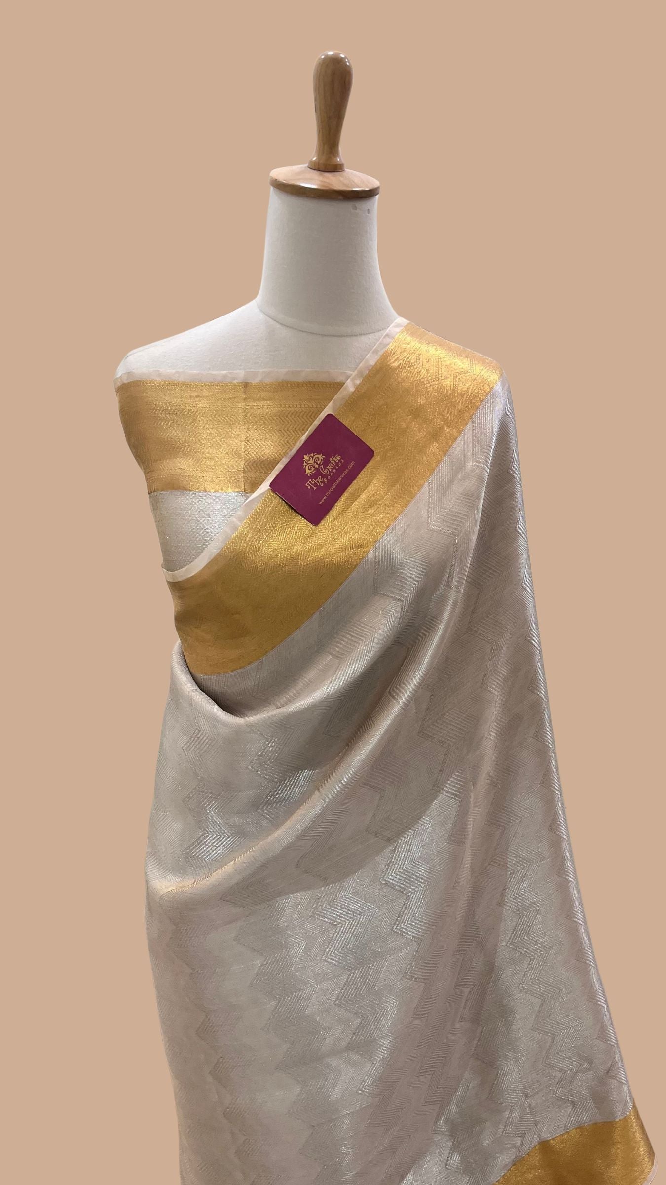 Pure Tissue Silk Brocade Banarasi Saree