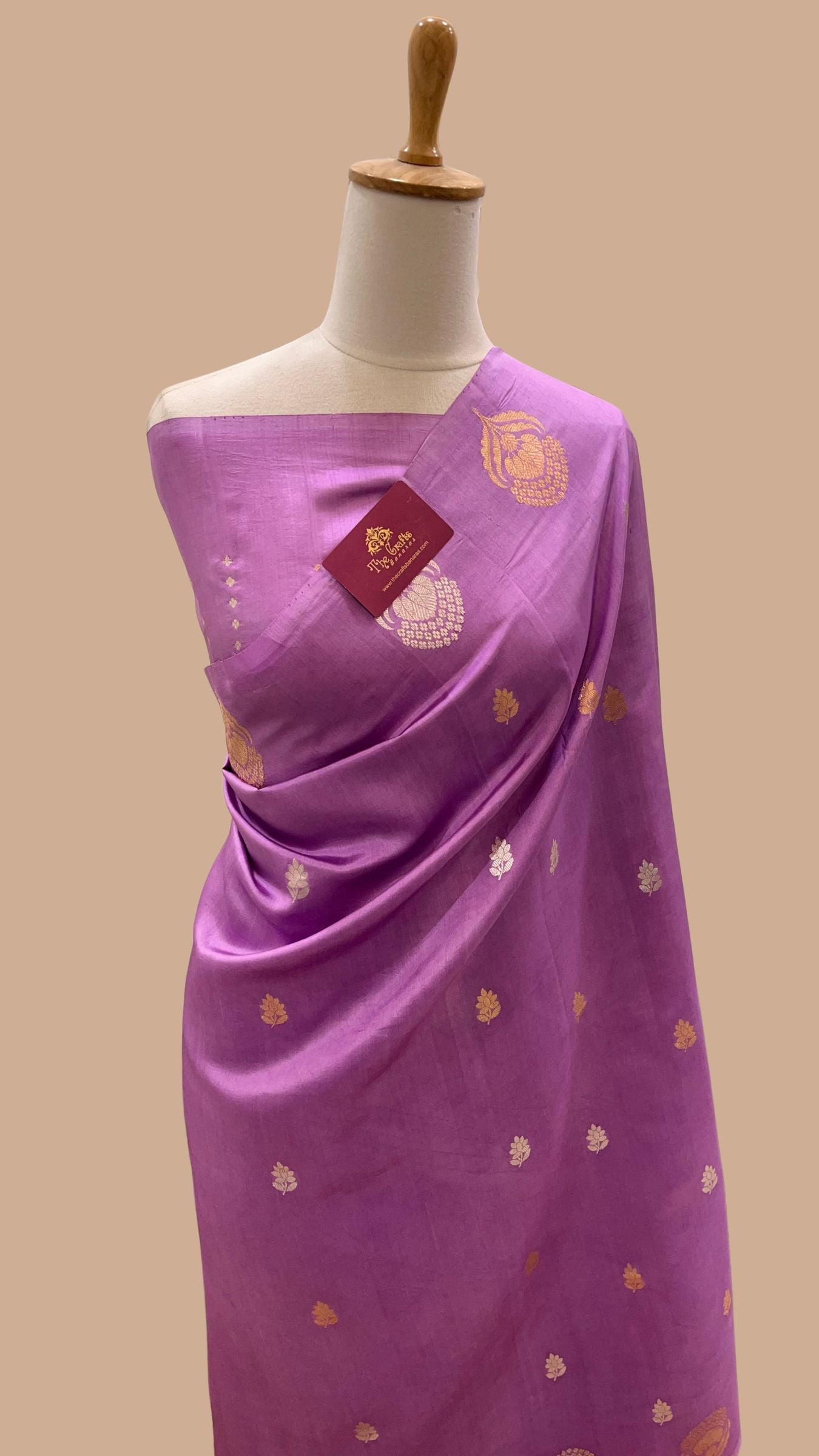 Pure Mango Silk Handloom Banarasi Saree