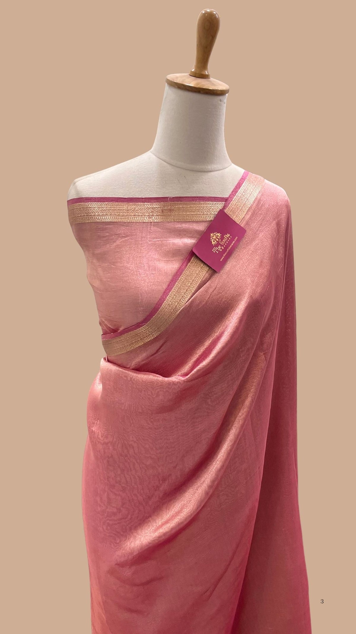 Pure Kora Tissue Silk Banarasi Saree