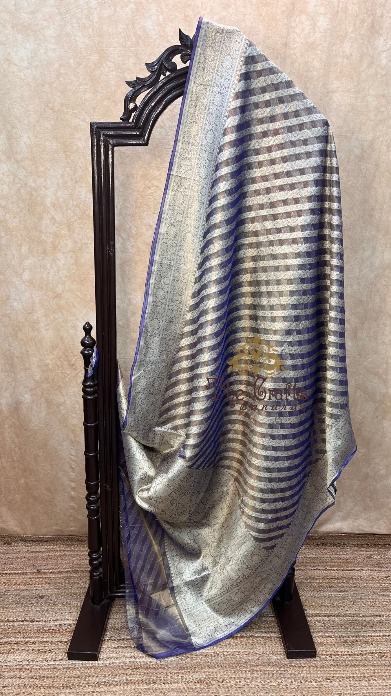 Pure Kora Tissue Silk Handloom Banarasi Saree