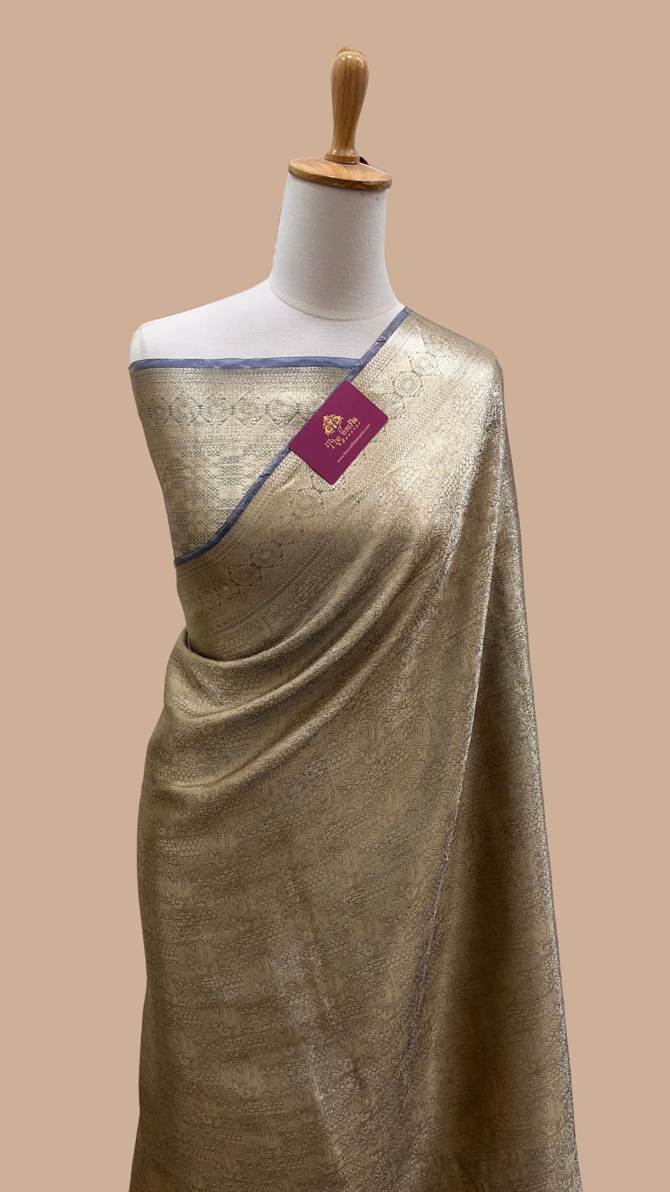 Pure Tissue Brocade Banarasi Saree