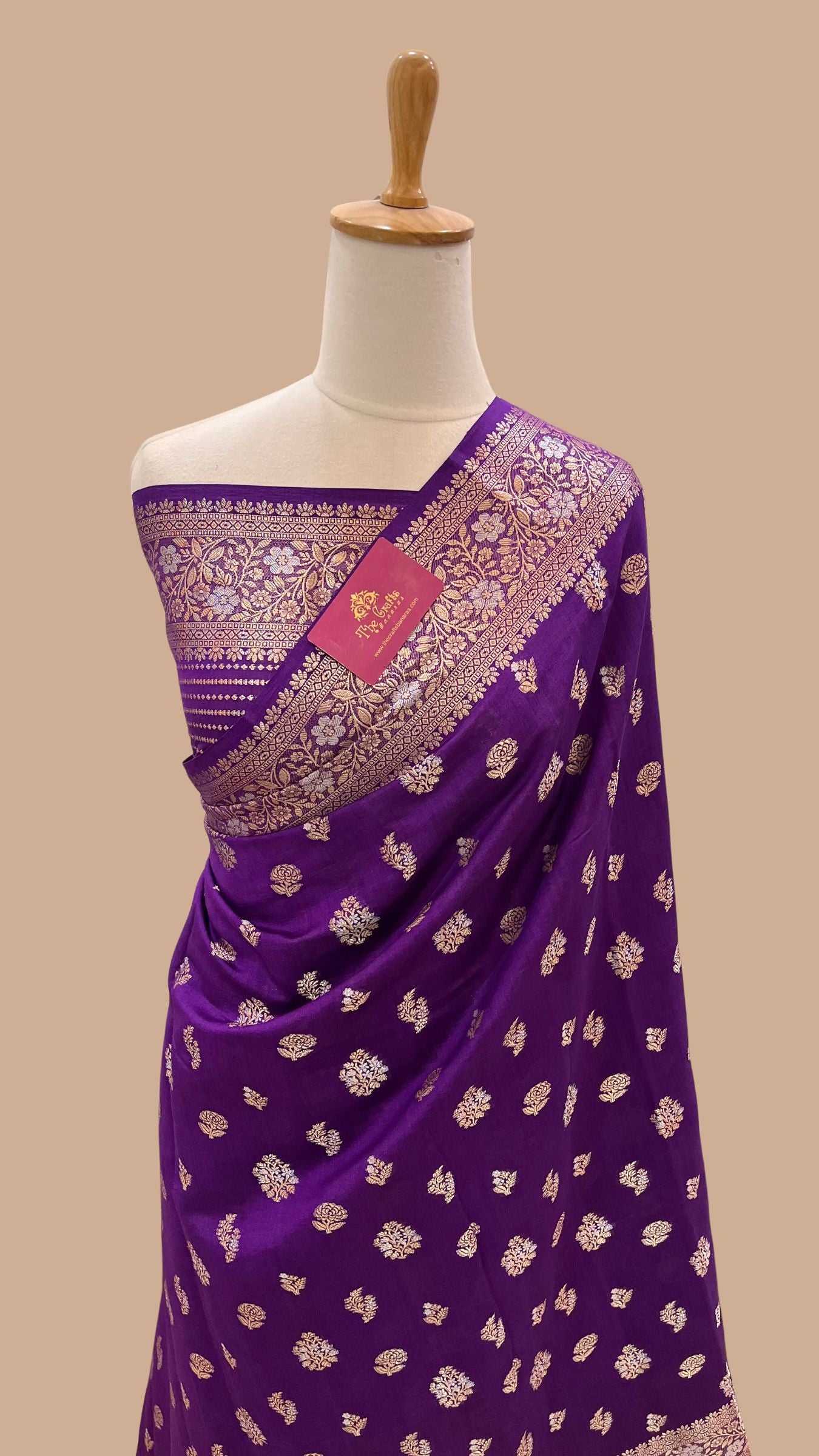 Pure Chiniya Silk Banarasi Saree