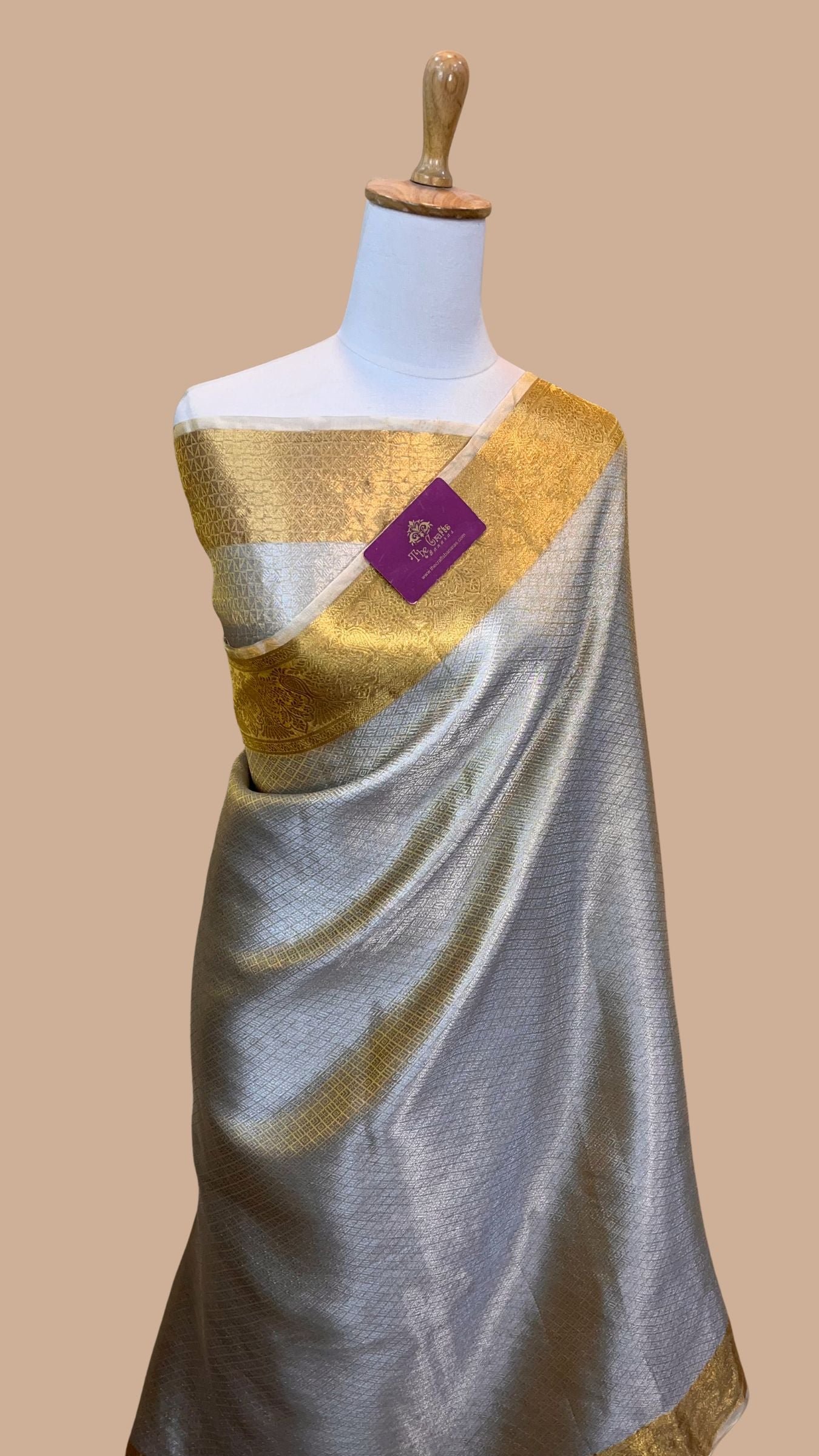 Pure Tissue Silk Brocade Banarasi Saree