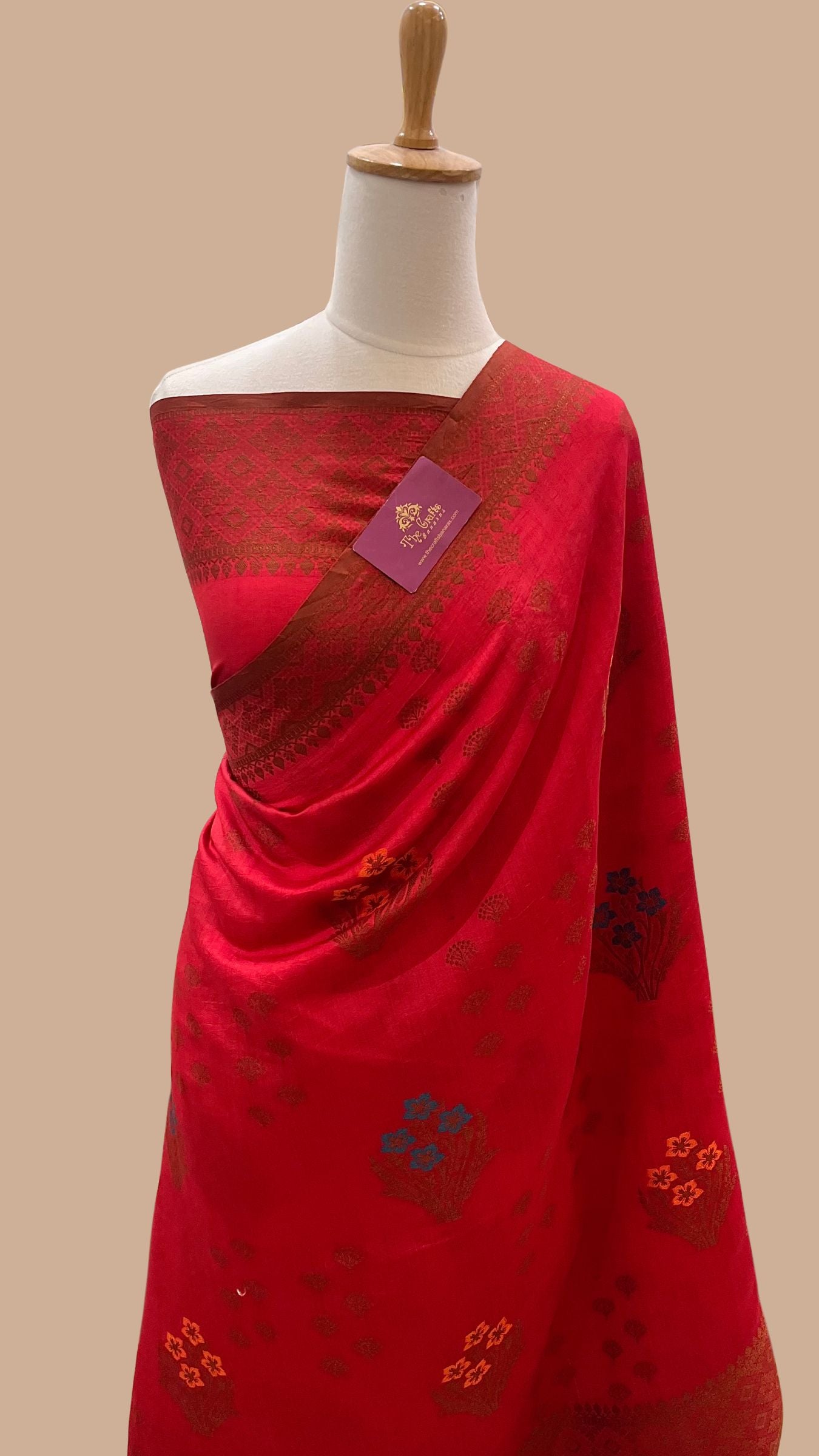 Pure Chiniya Silk Banarasi Saree