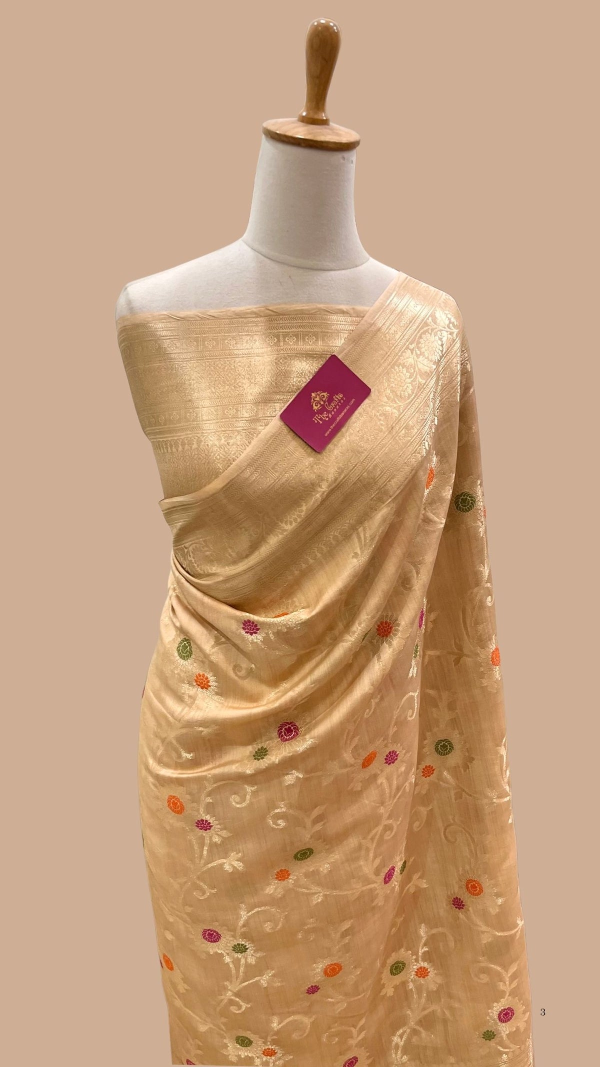 Pure Chiniya Silk Banarasi Saree