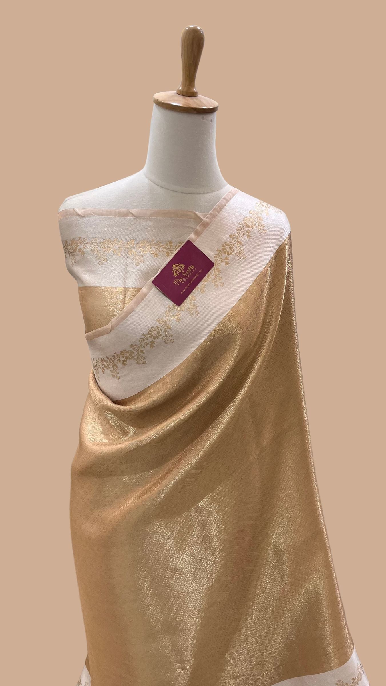 Pure Tissue Silk Brocade Banarasi Saree