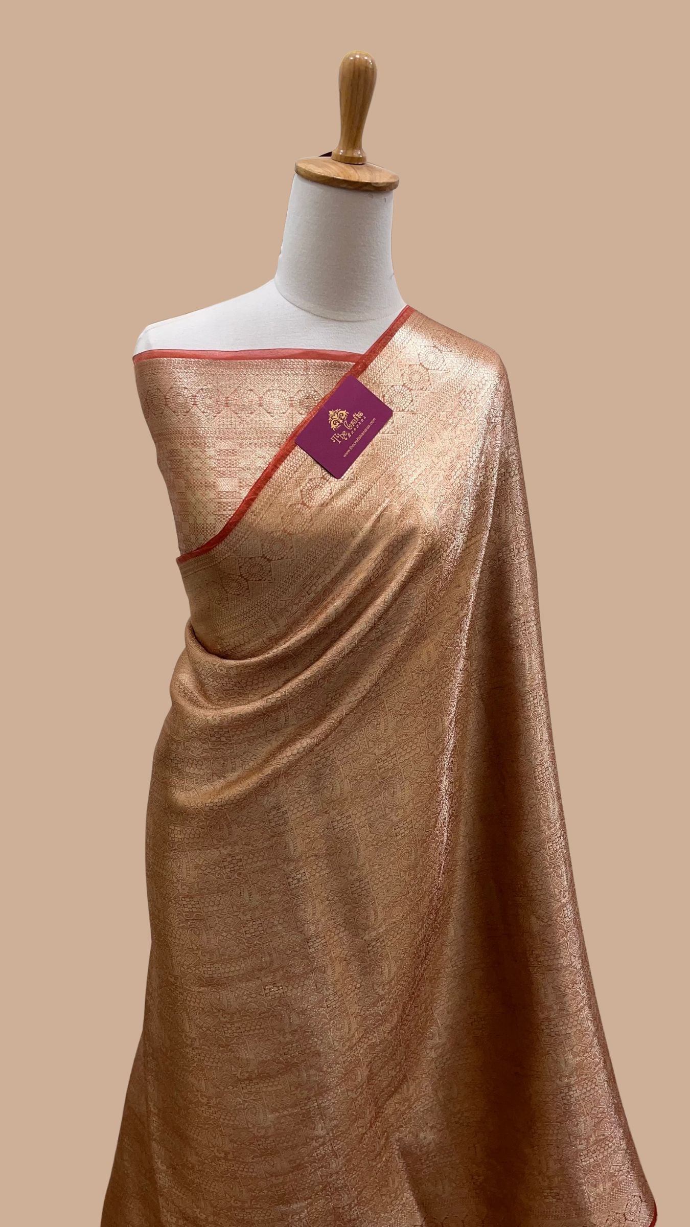 Pure Tissue Brocade Banarasi Saree