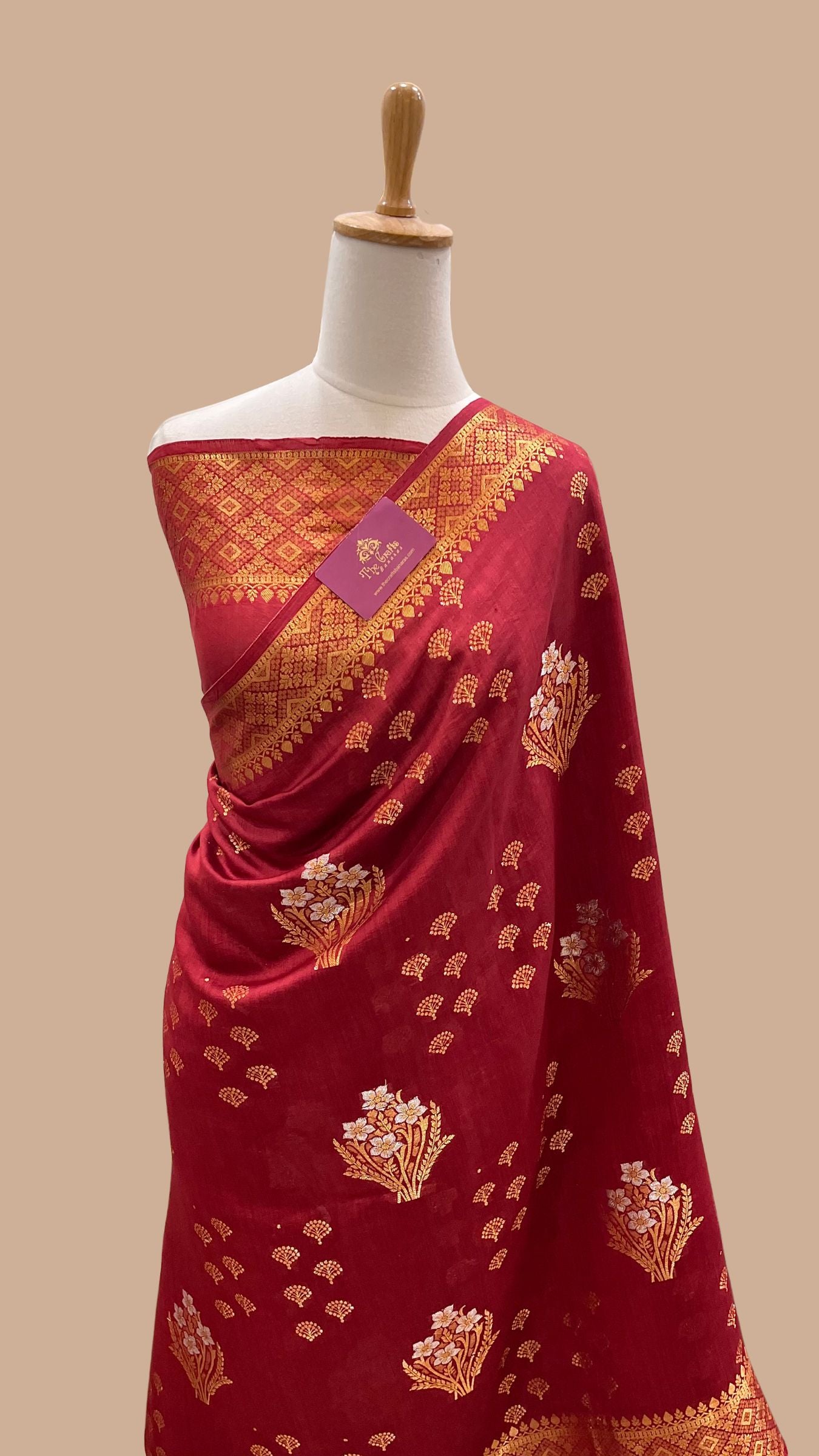 Pure Chiniya Silk Banarasi Saree