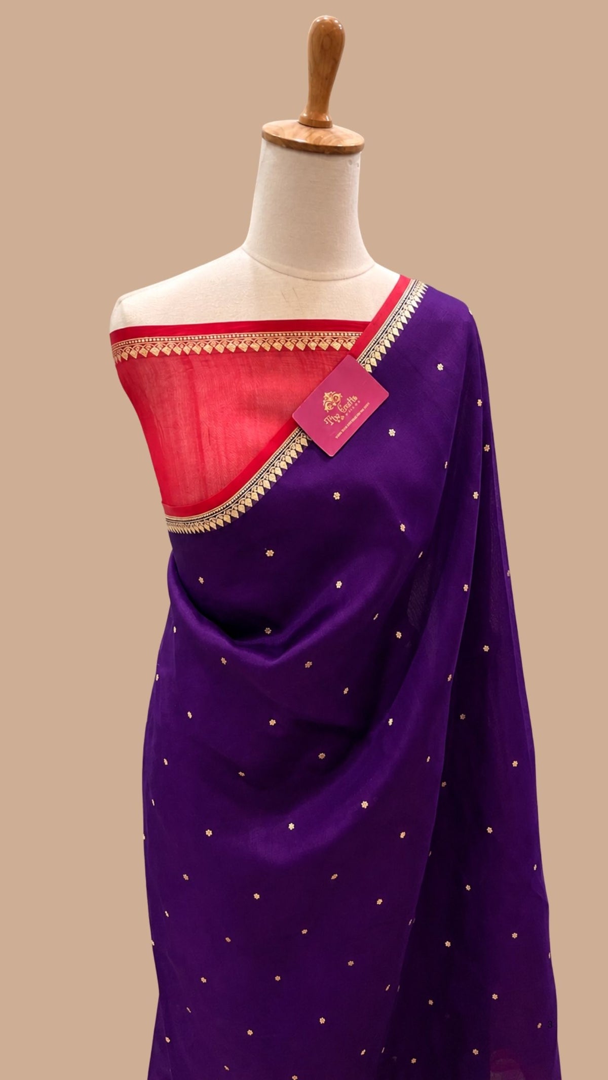 Pure Kora Silk Handloom Banarasi Saree