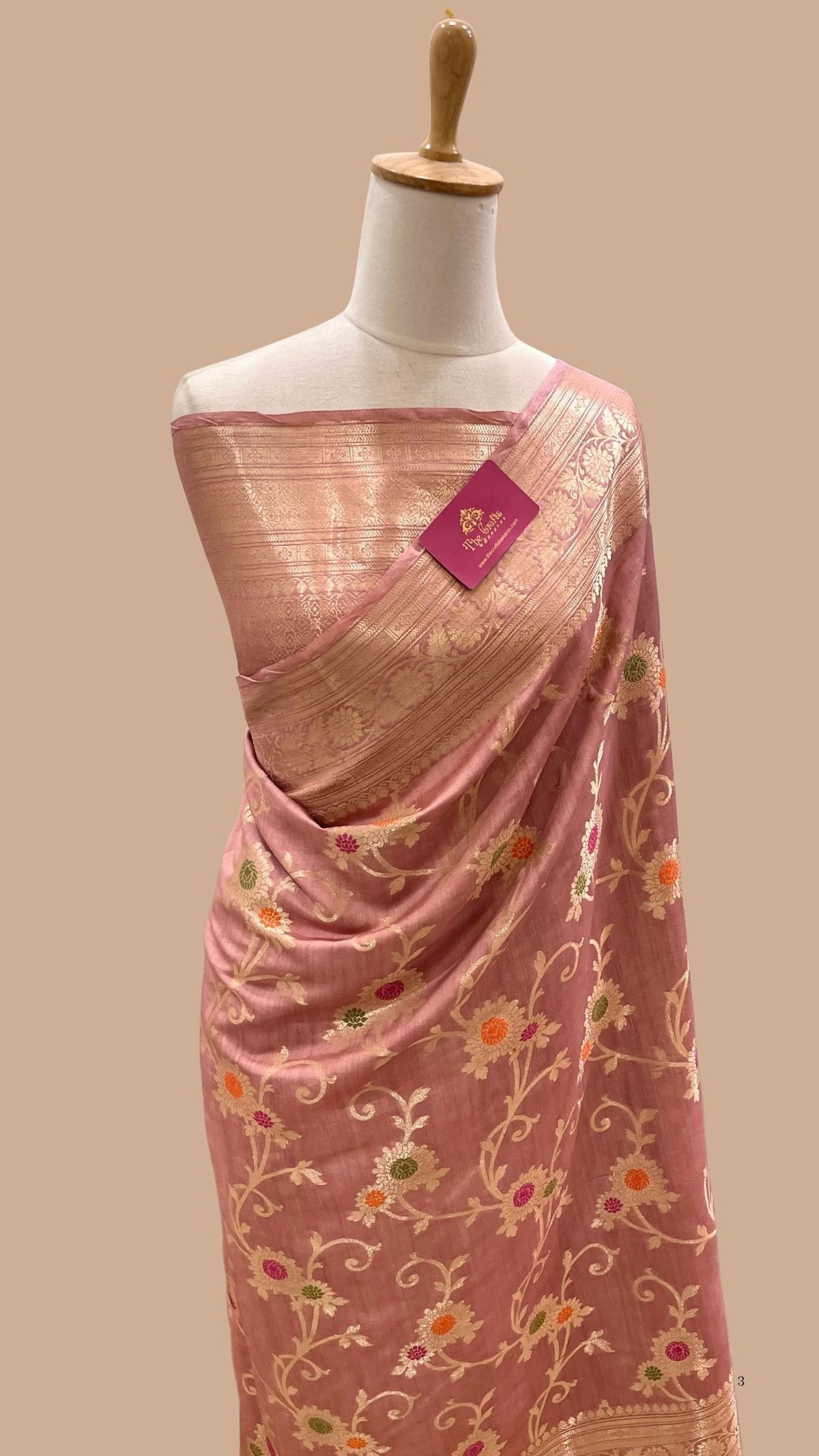 Pure Chiniya Silk Banarasi Saree