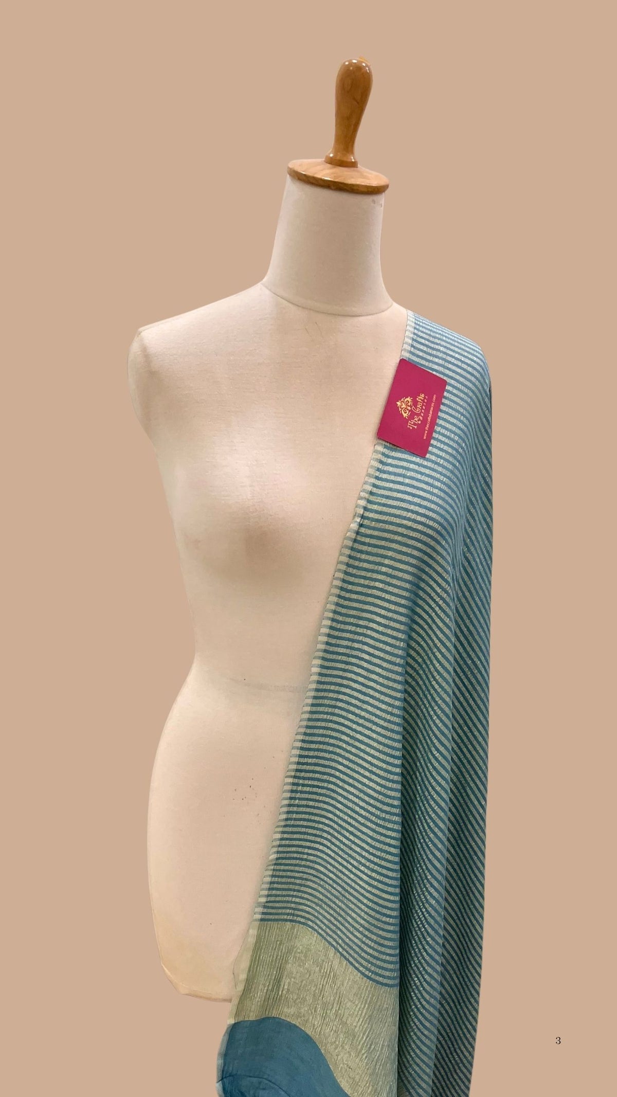 Pure Moonga Silk Banarasi Handloom Dupatta