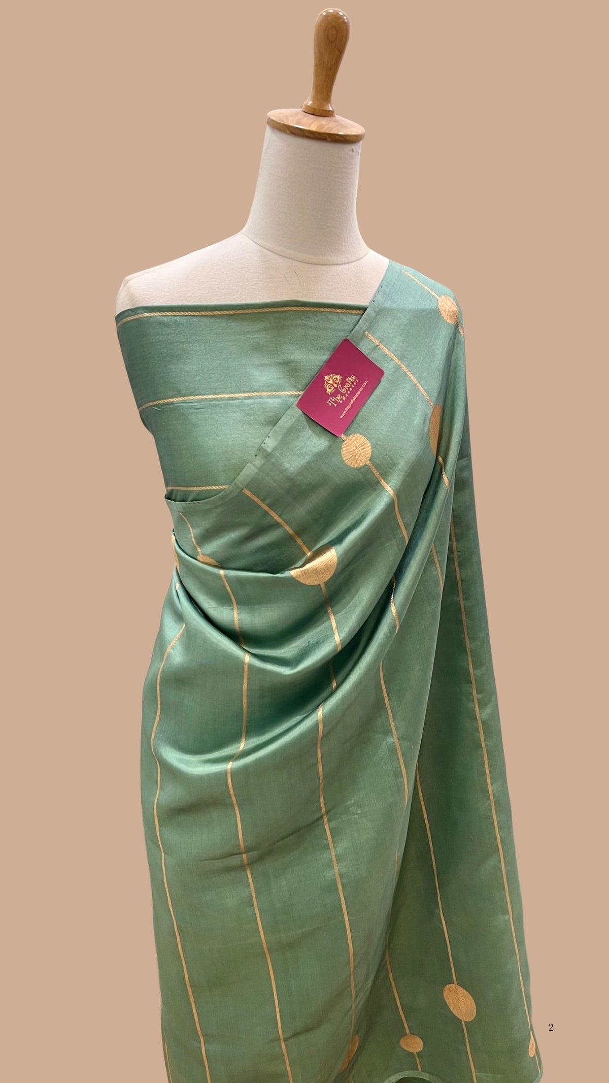 Pure Mango Silk Handloom Banarasi Saree