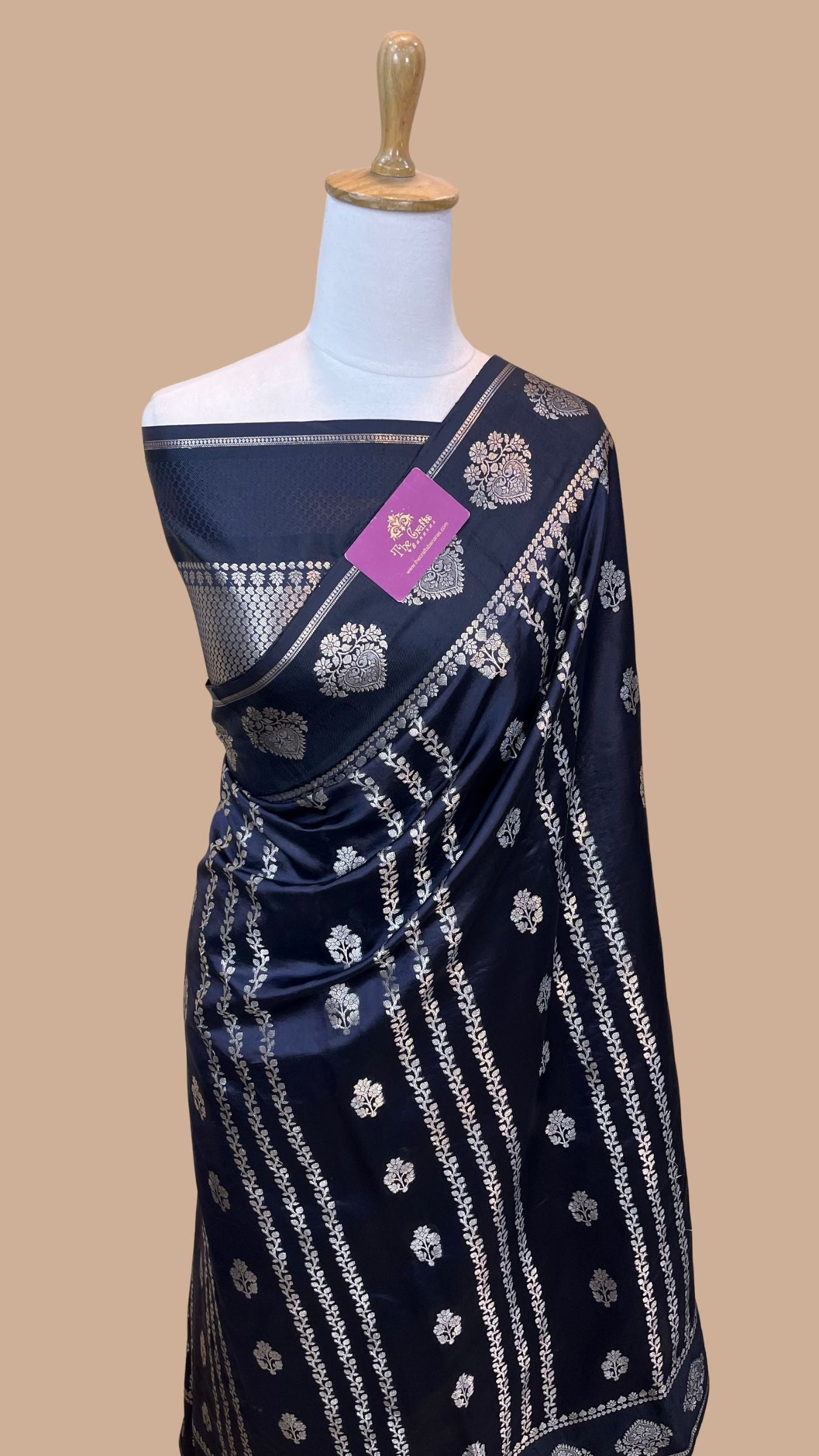 Pure Mango Silk Banarasi Saree