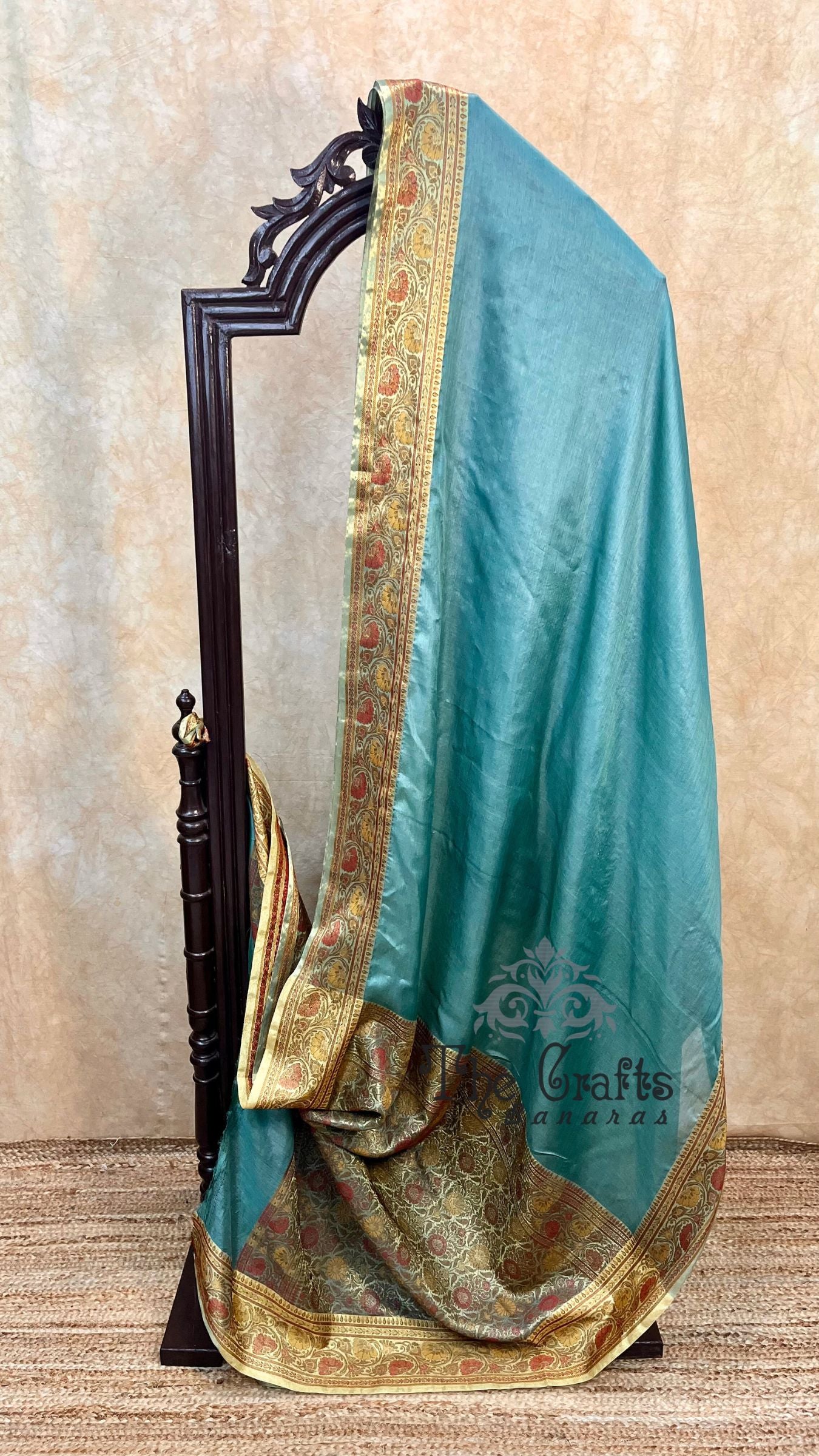 Pure Butter Crepe Banarasi Saree